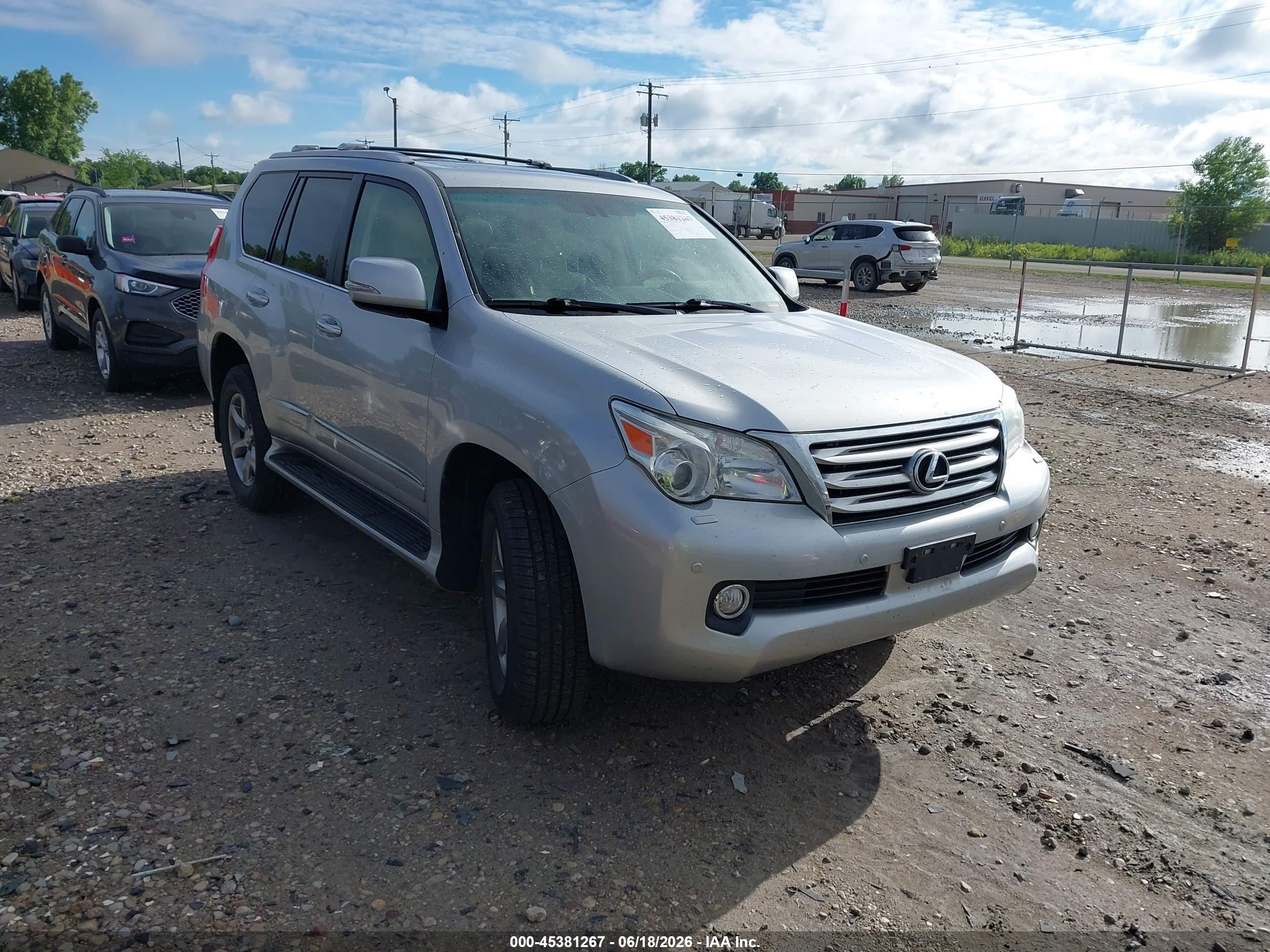 2013 Lexus Gx 460 Premium Silver vin: JTJJM7FX2D5059398