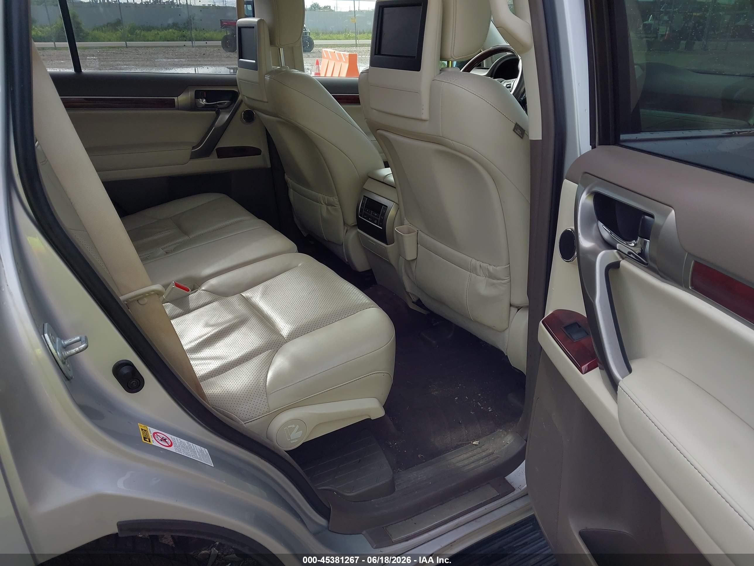 2013 Lexus Gx 460 Premium Silver vin: JTJJM7FX2D5059398