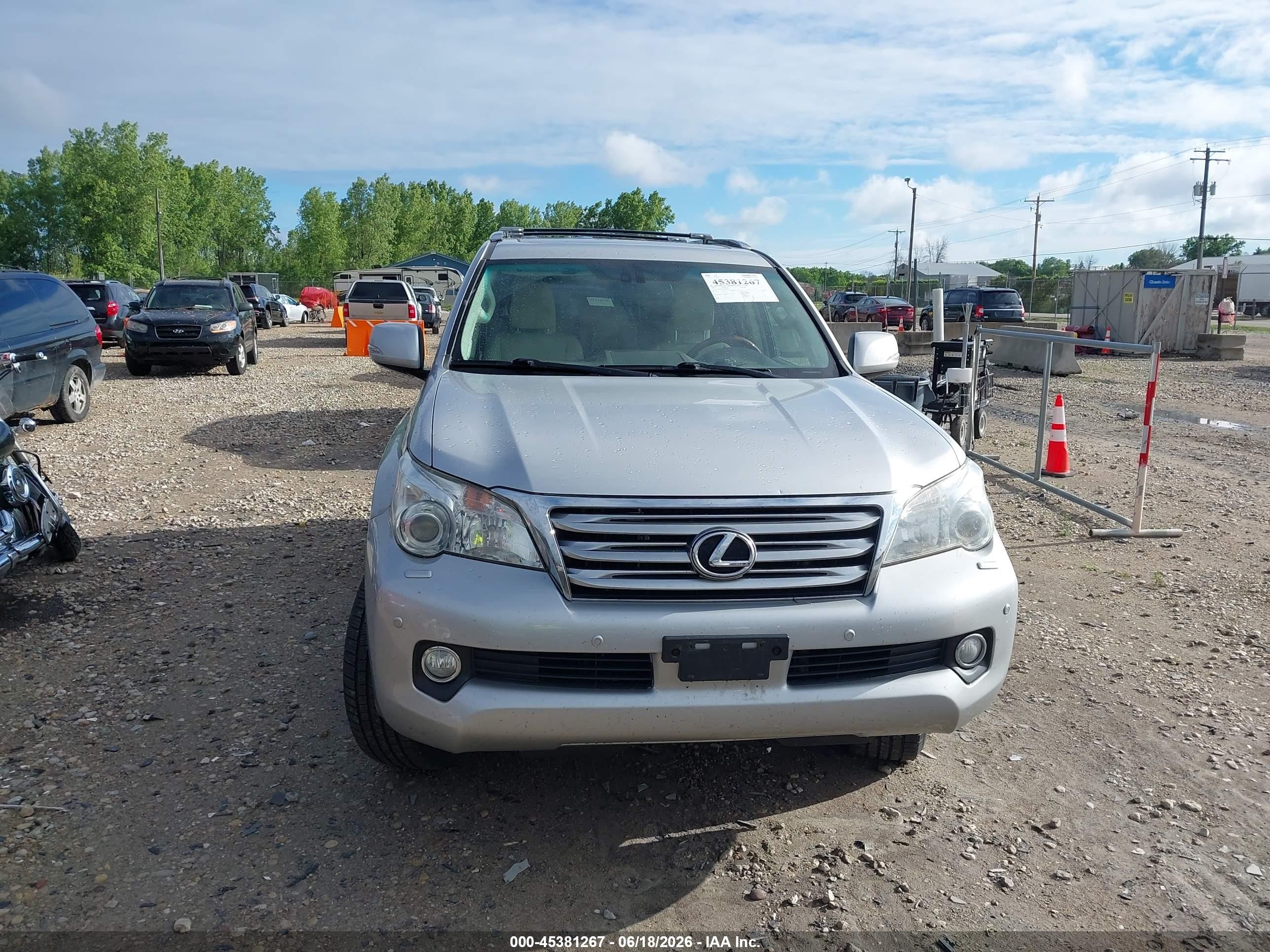 2013 Lexus Gx 460 Premium Silver vin: JTJJM7FX2D5059398