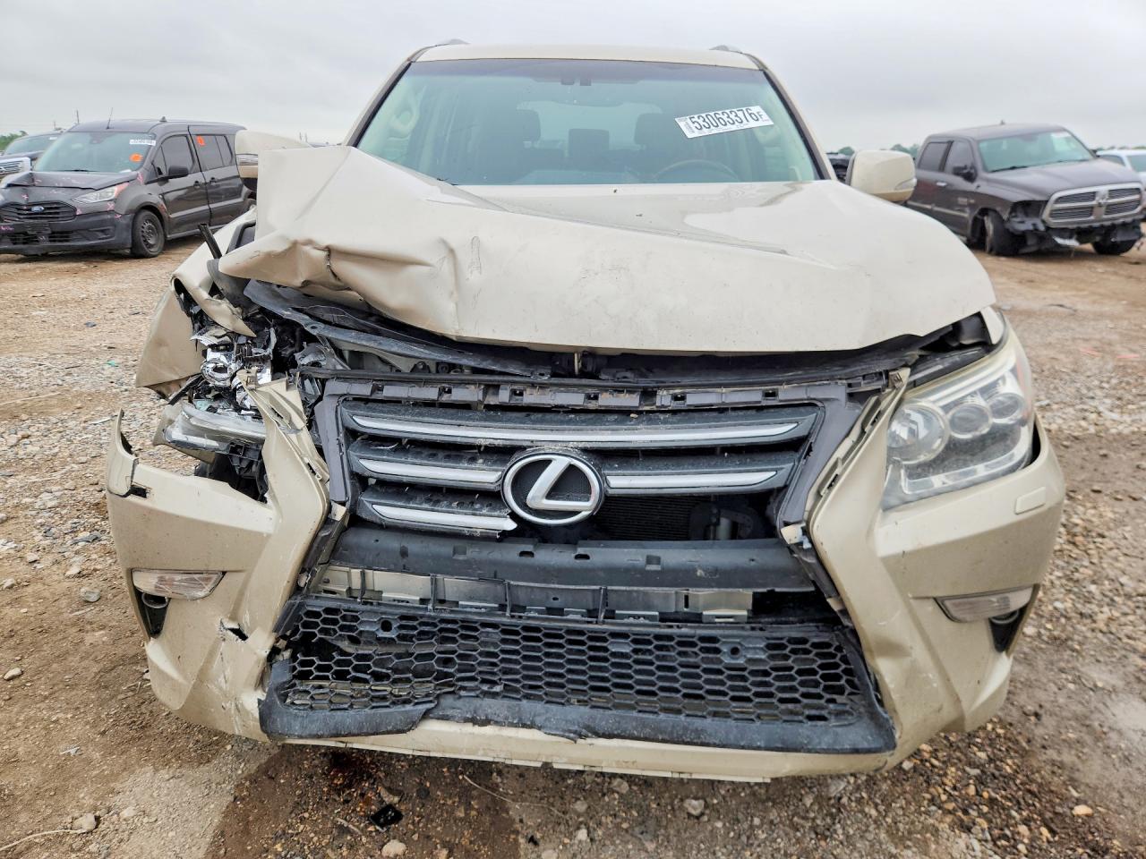 2014 Lexus Gx Tan vin: JTJJM7FX2E5078955