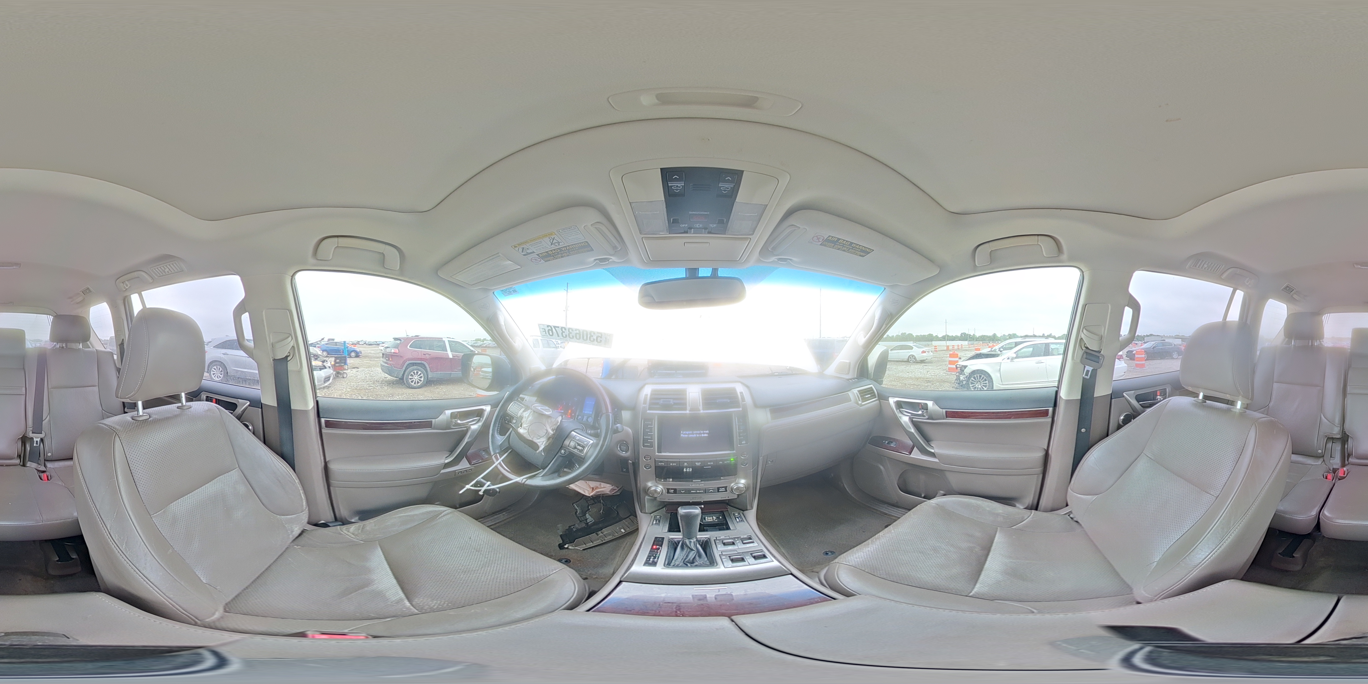 2014 Lexus Gx Tan vin: JTJJM7FX2E5078955