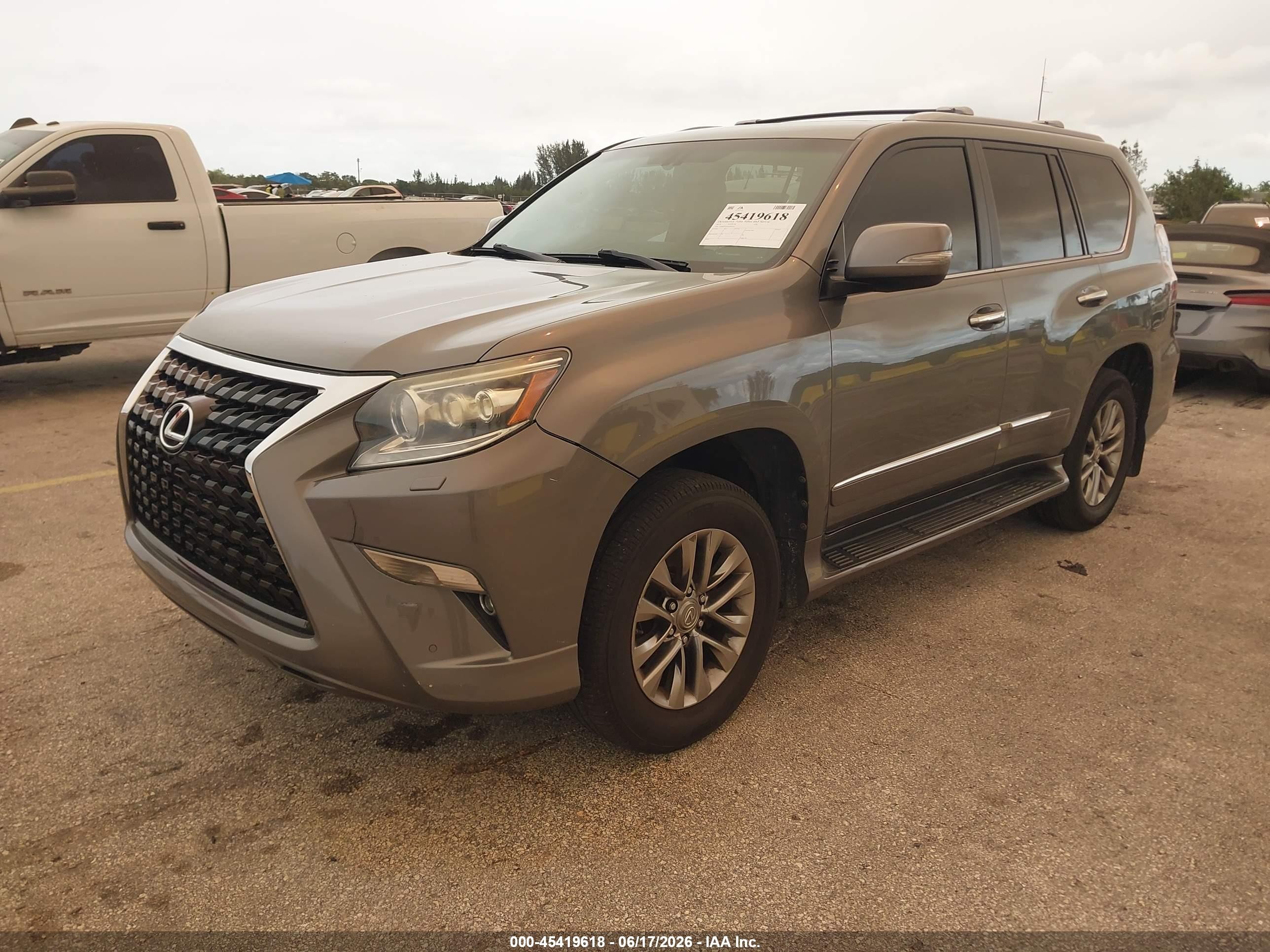 2014 Lexus Gx 460 Luxury Gray vin: JTJJM7FX2E5087672