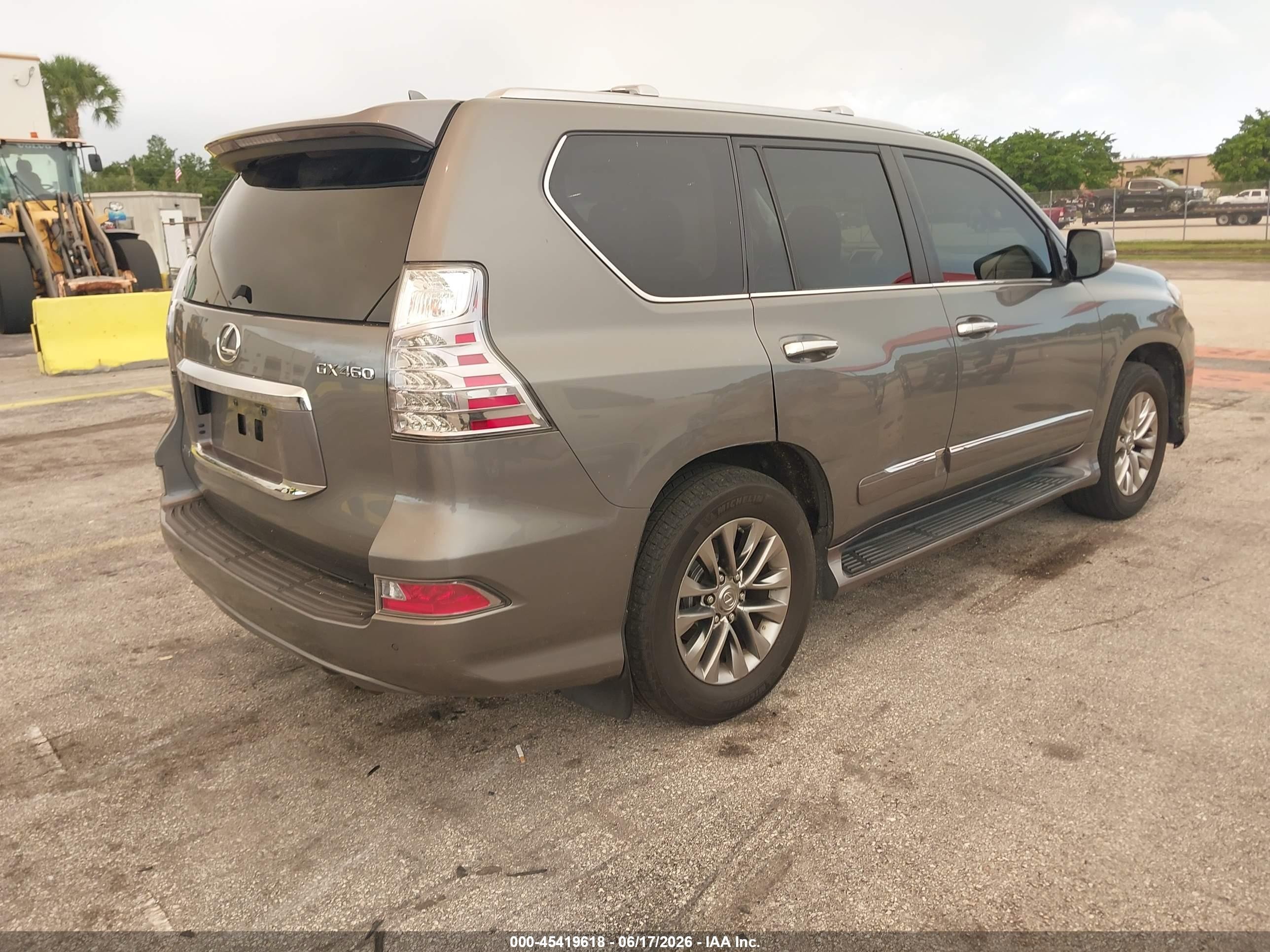 2014 Lexus Gx 460 Luxury Gray vin: JTJJM7FX2E5087672