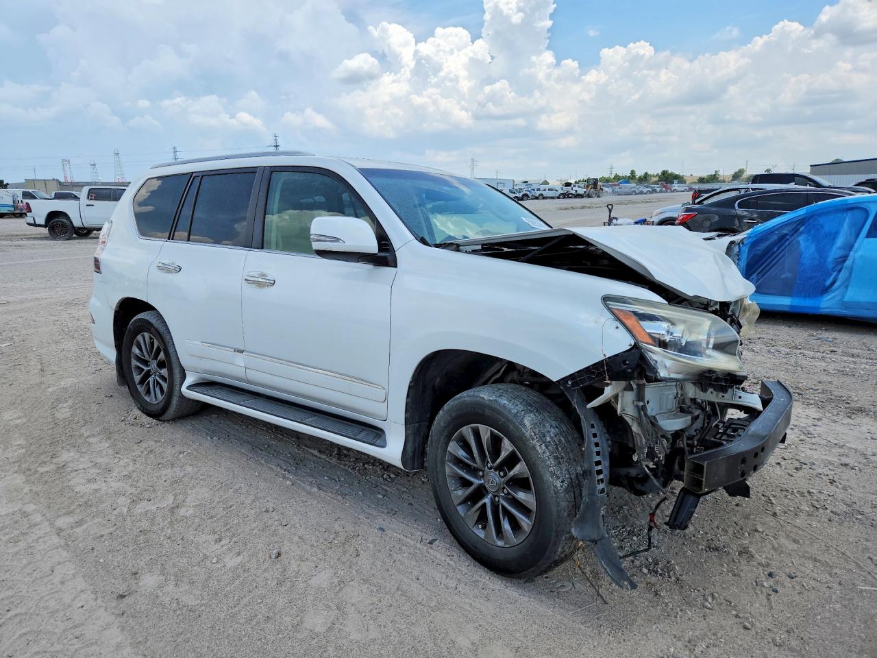 2015 Lexus Gx 460 Premium White vin: JTJJM7FX2F5108411