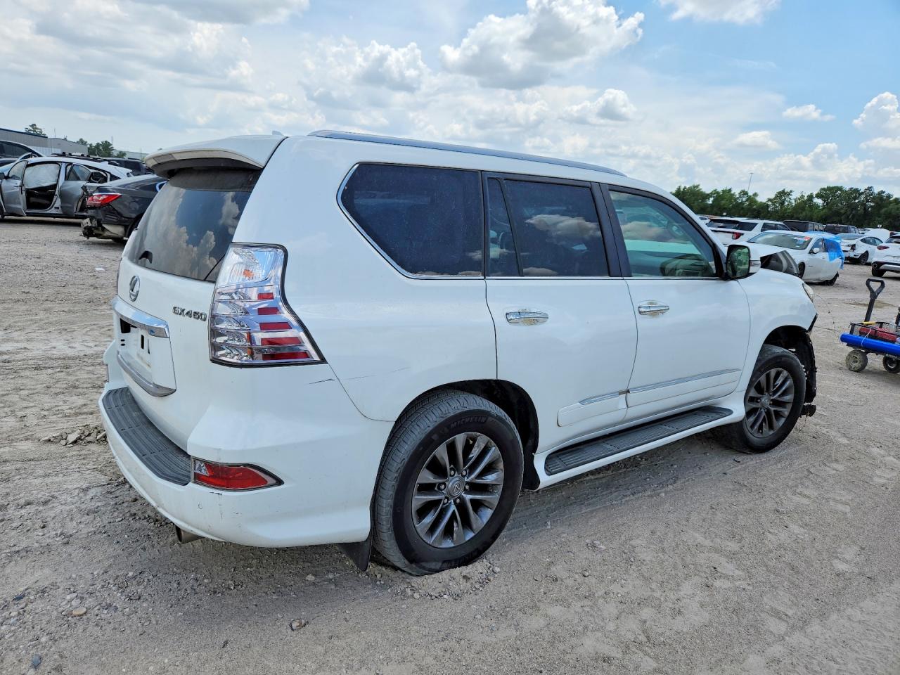 2015 Lexus Gx 460 Premium White vin: JTJJM7FX2F5108411