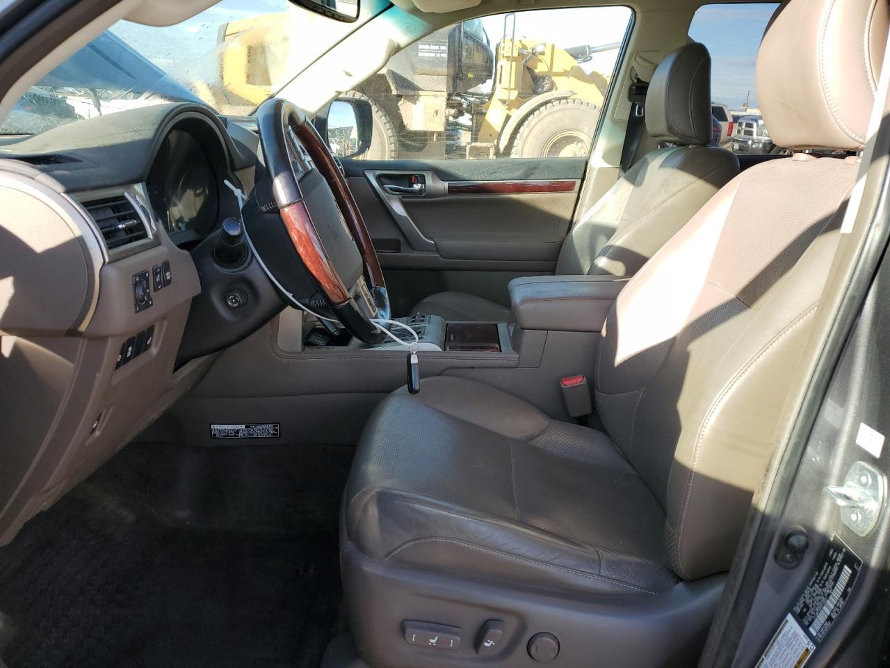 2015 Lexus Gx 460 Premium Gray vin: JTJJM7FX2F5110627