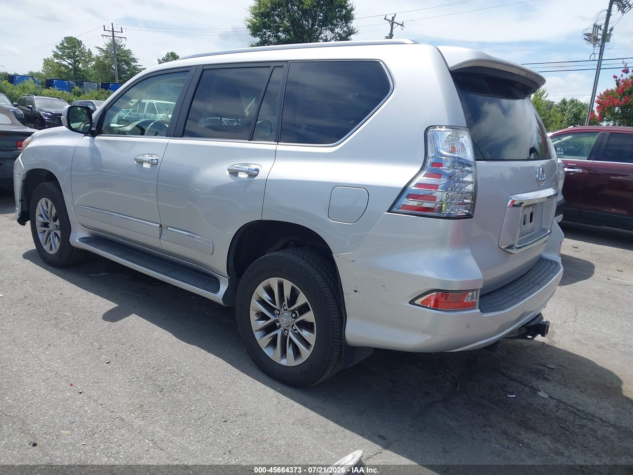 2014 Lexus Gx 460 Luxury Серебряный vin: JTJJM7FX3E5072016
