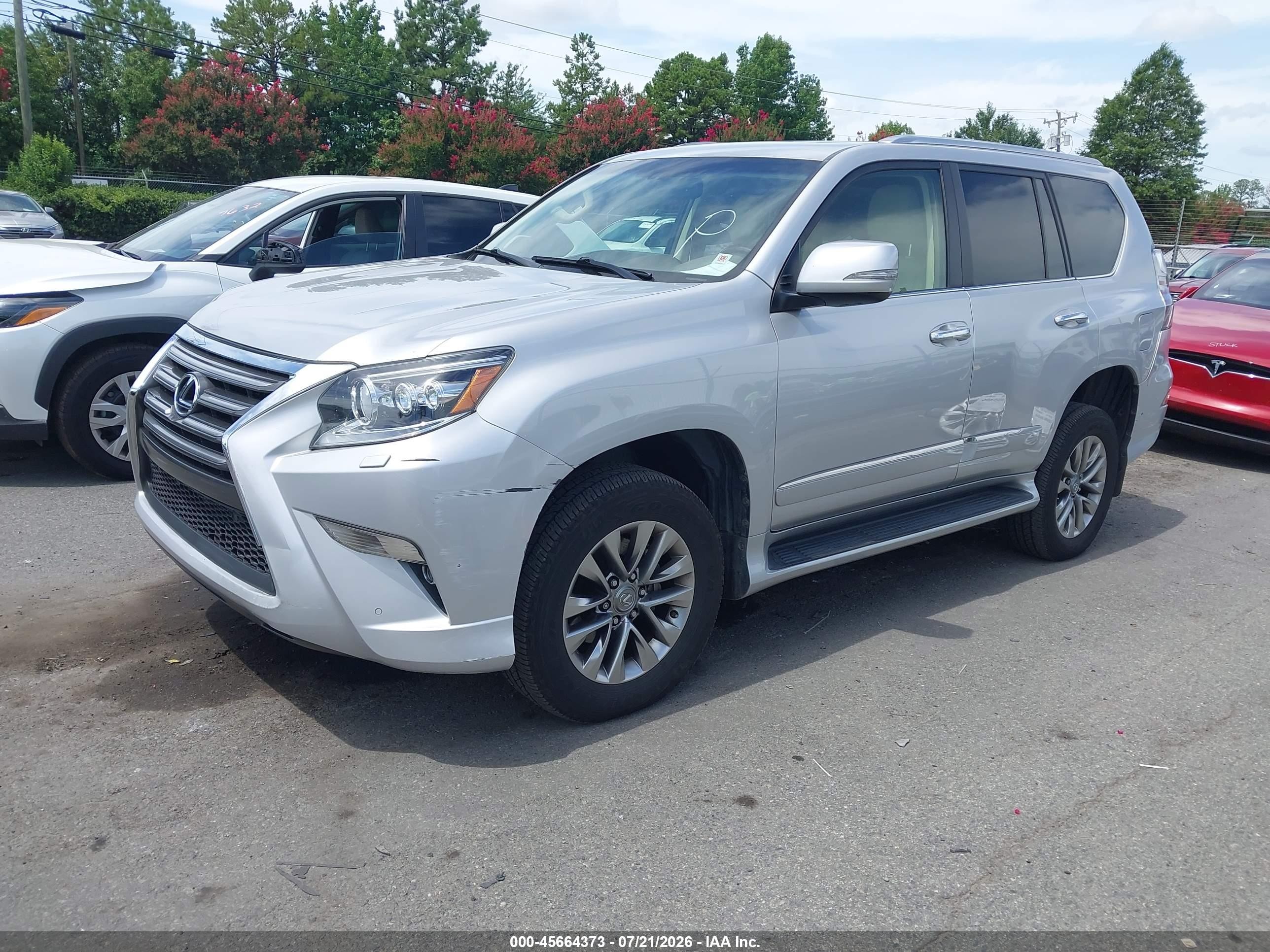 2014 Lexus Gx 460 Luxury Серебряный vin: JTJJM7FX3E5072016