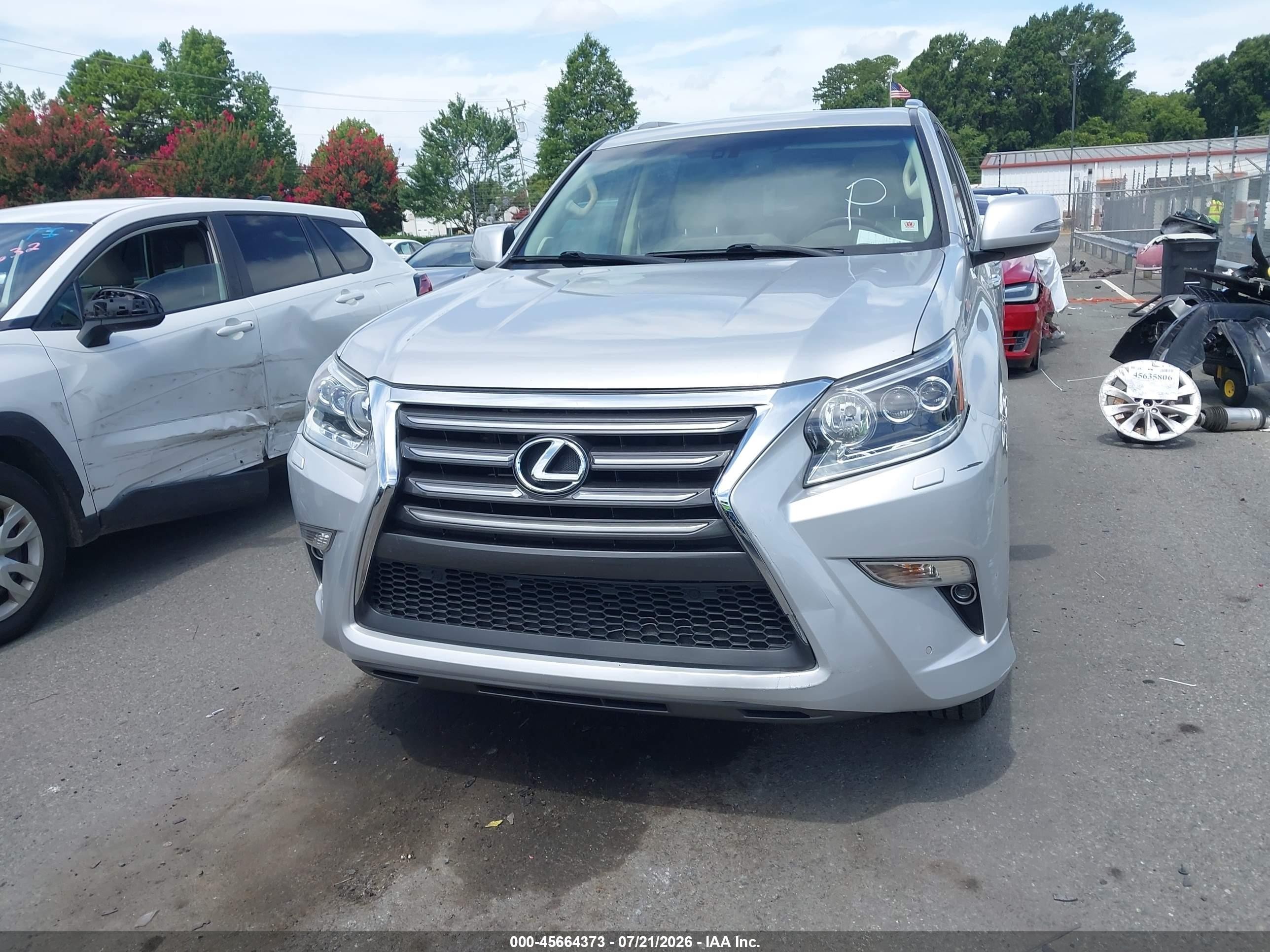 2014 Lexus Gx 460 Luxury Серебряный vin: JTJJM7FX3E5072016