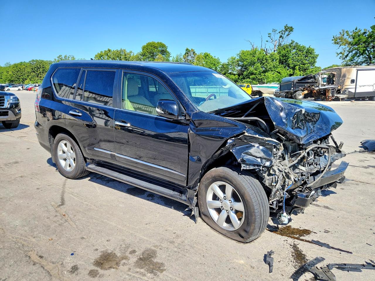 2014 Lexus Gx 460 Premium Black vin: JTJJM7FX3E5075403