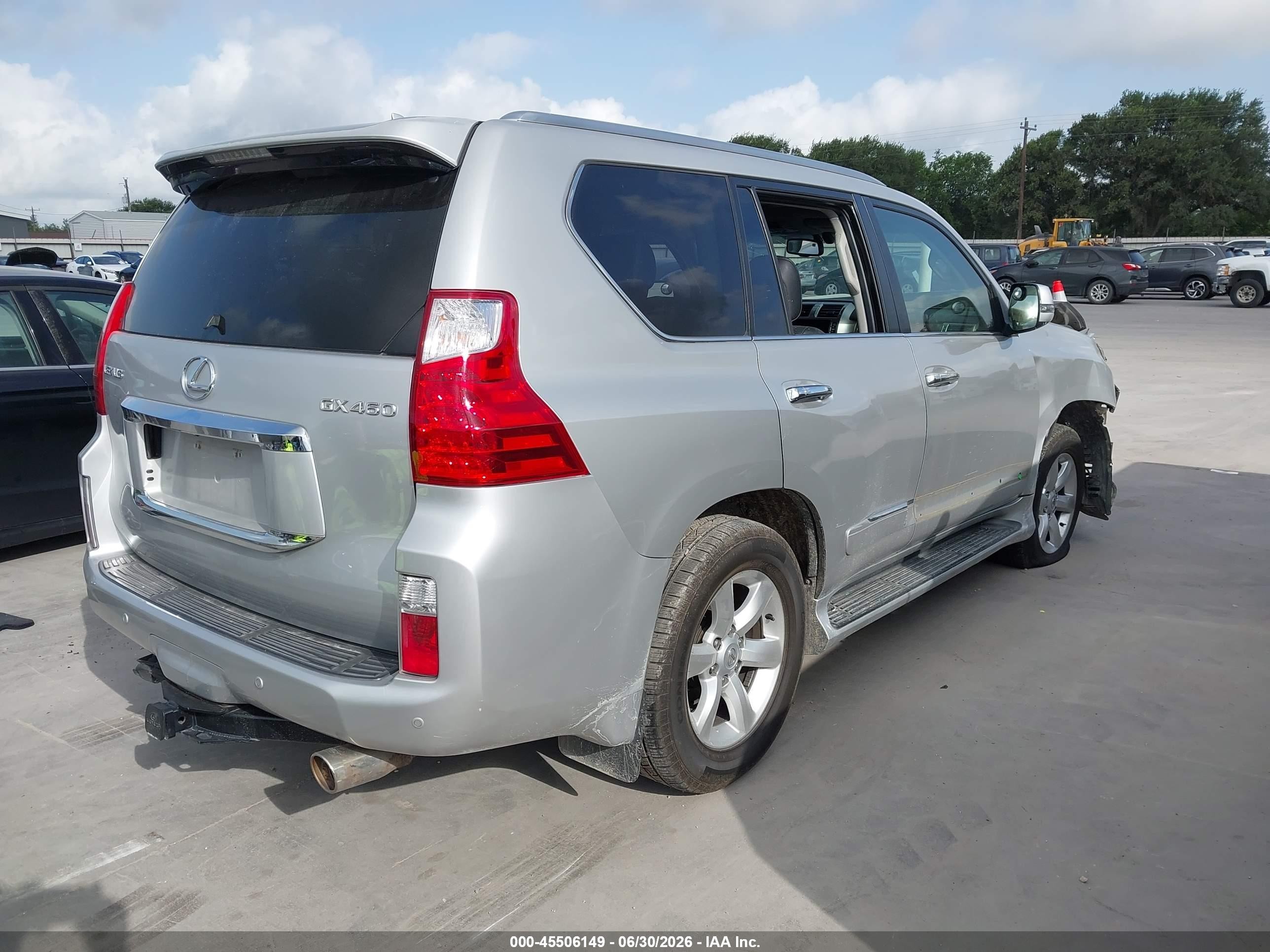 2010 Lexus Gx 460 Premium Silver vin: JTJJM7FX4A5001577