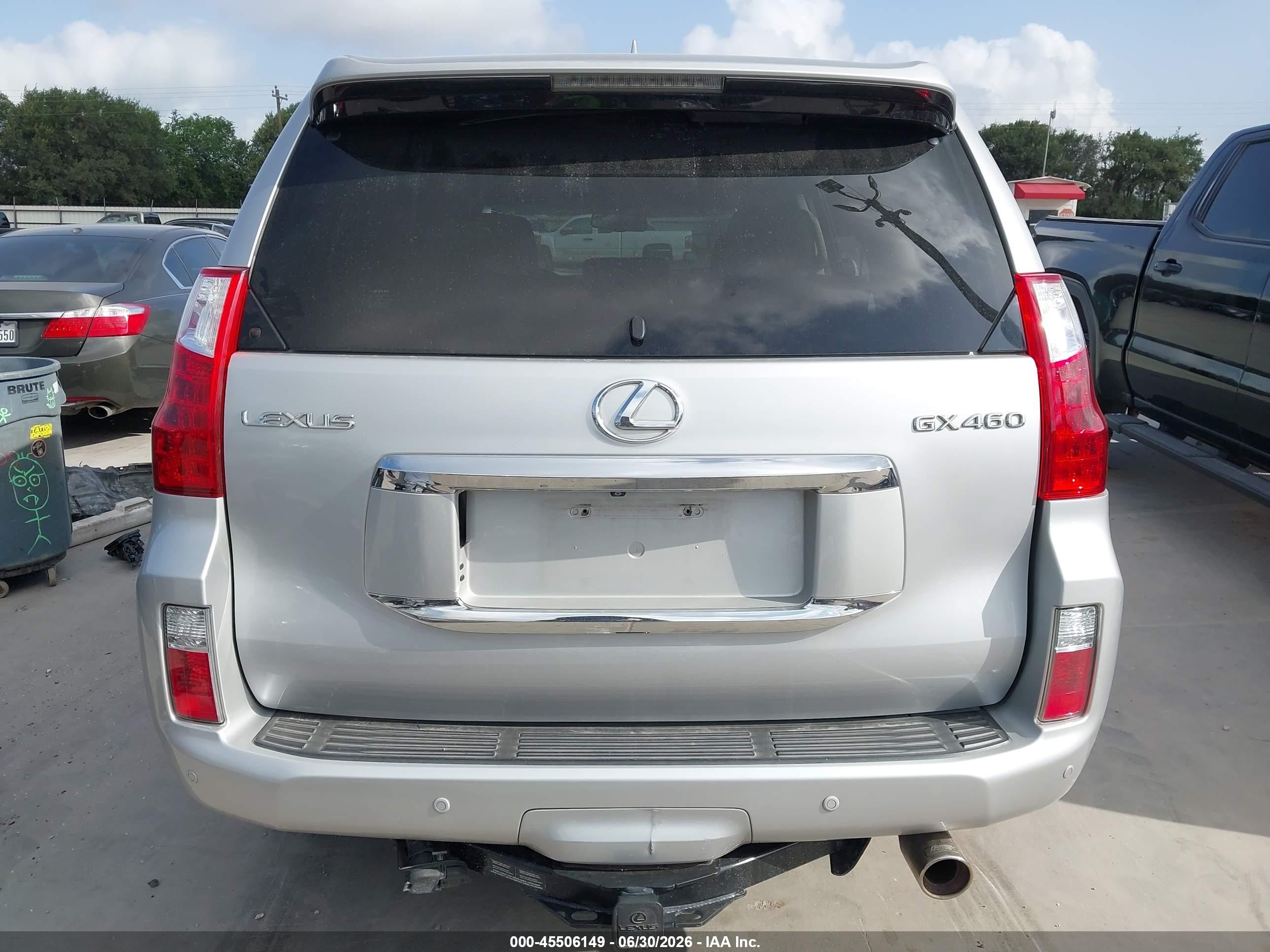 2010 Lexus Gx 460 Premium Silver vin: JTJJM7FX4A5001577