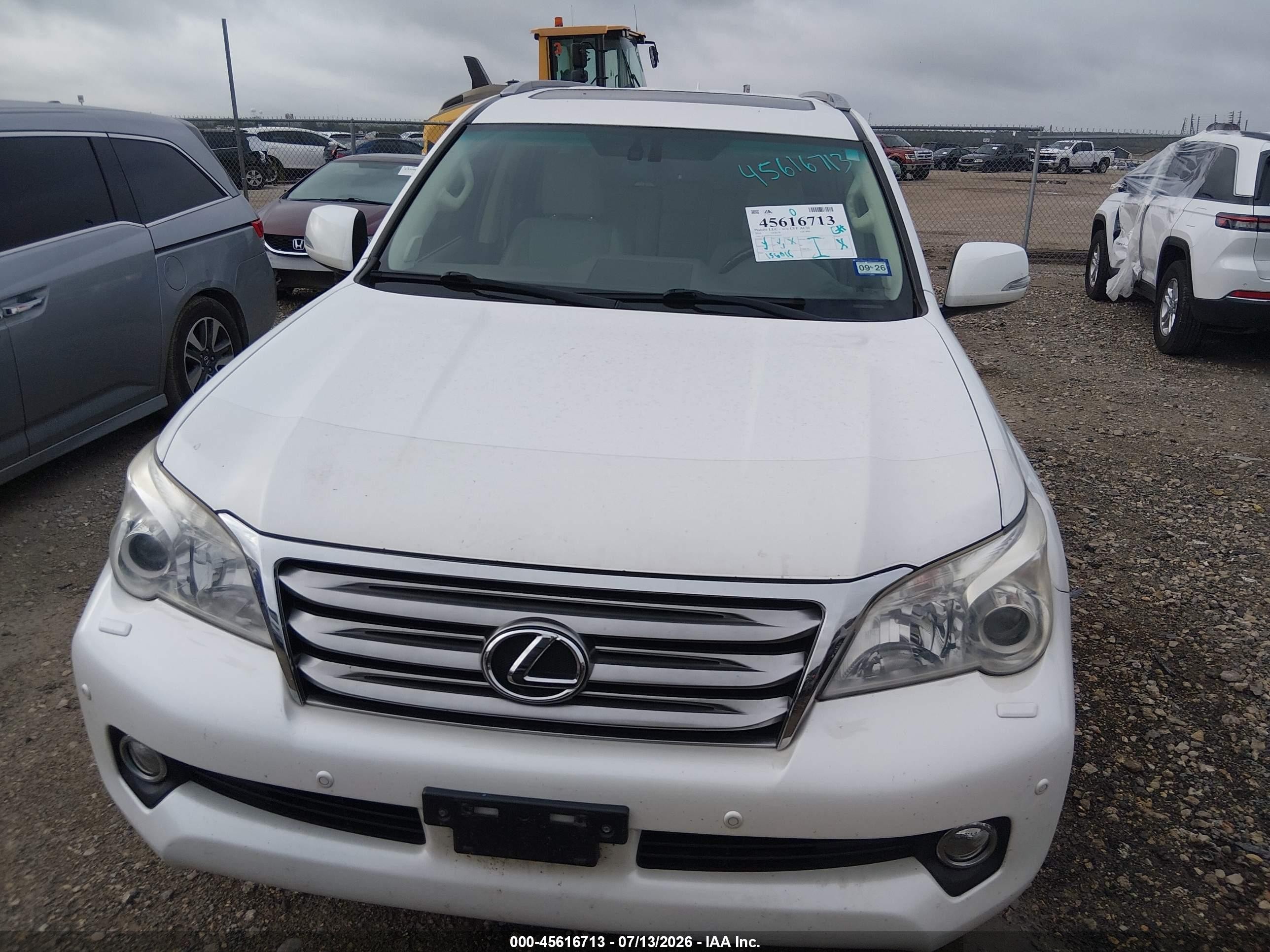 2010 Lexus Gx 460 Premium White vin: JTJJM7FX4A5010215
