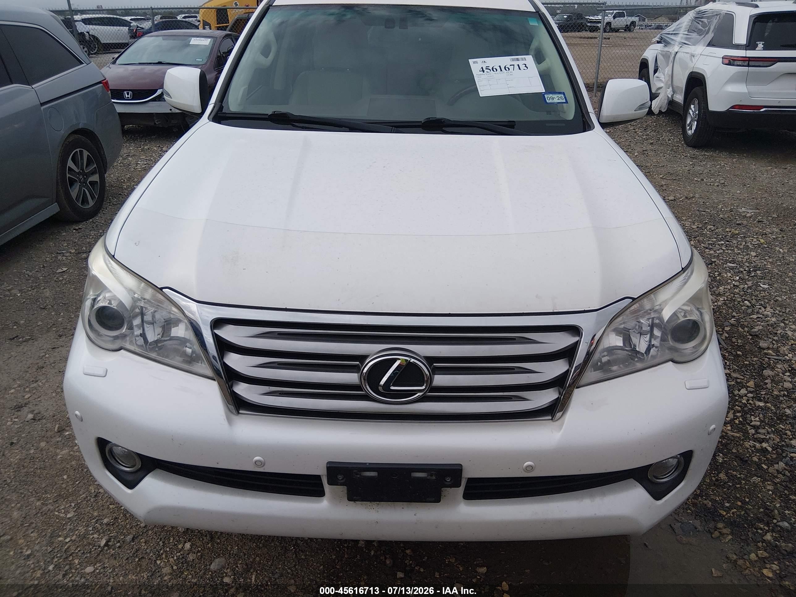 2010 Lexus Gx 460 Premium White vin: JTJJM7FX4A5010215