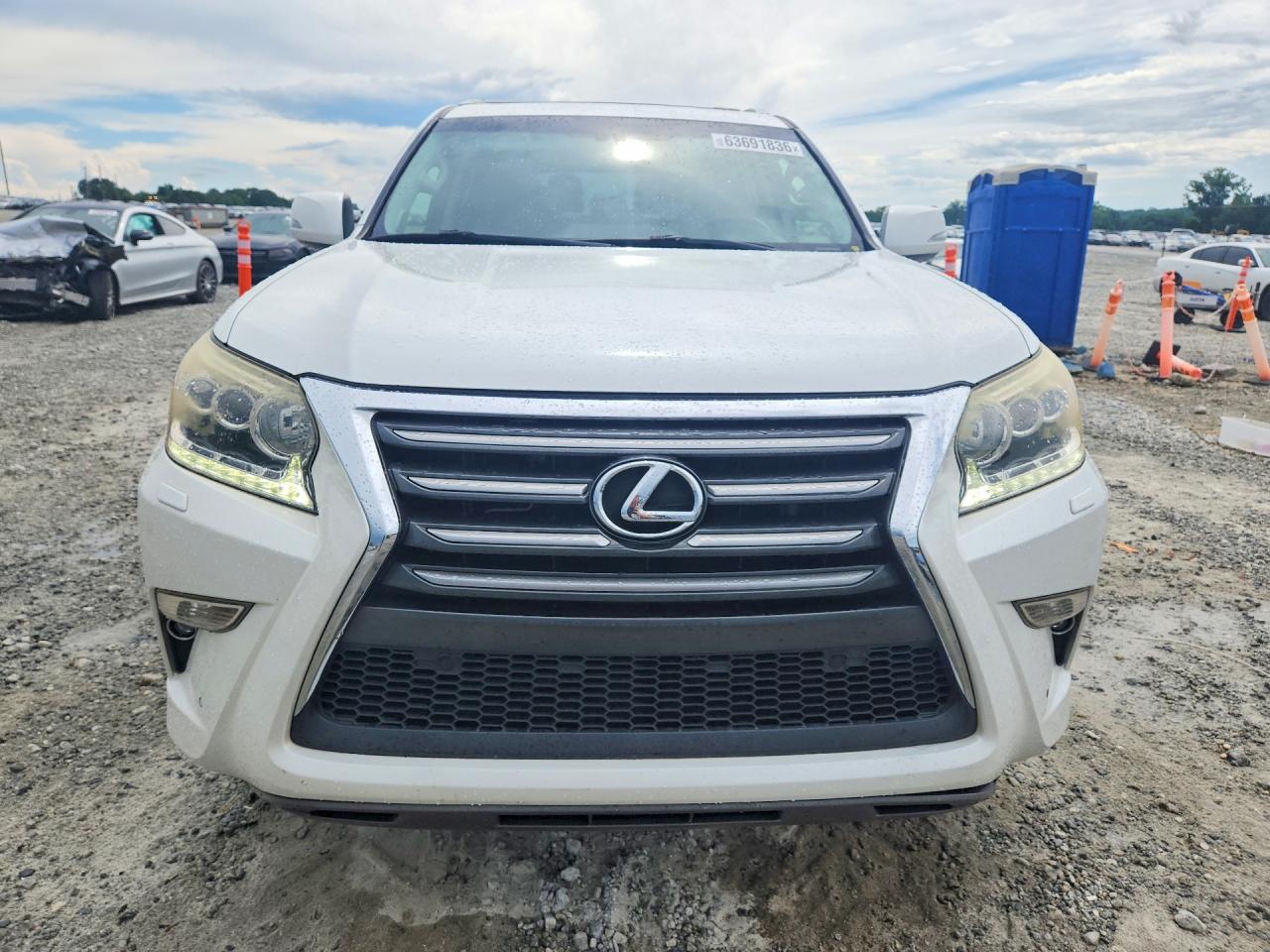 2015 Lexus Gx 460 Premium Белый vin: JTJJM7FX4F5097329