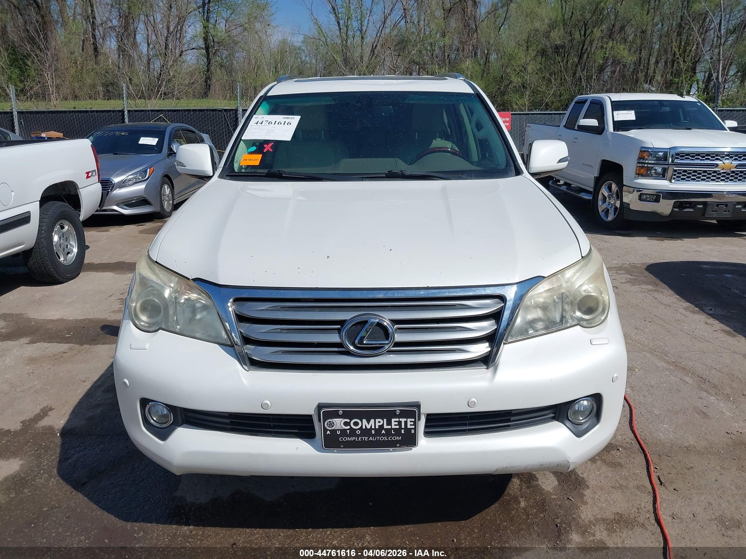 2011 Lexus Gx 460 Premium White vin: JTJJM7FX5B5021693