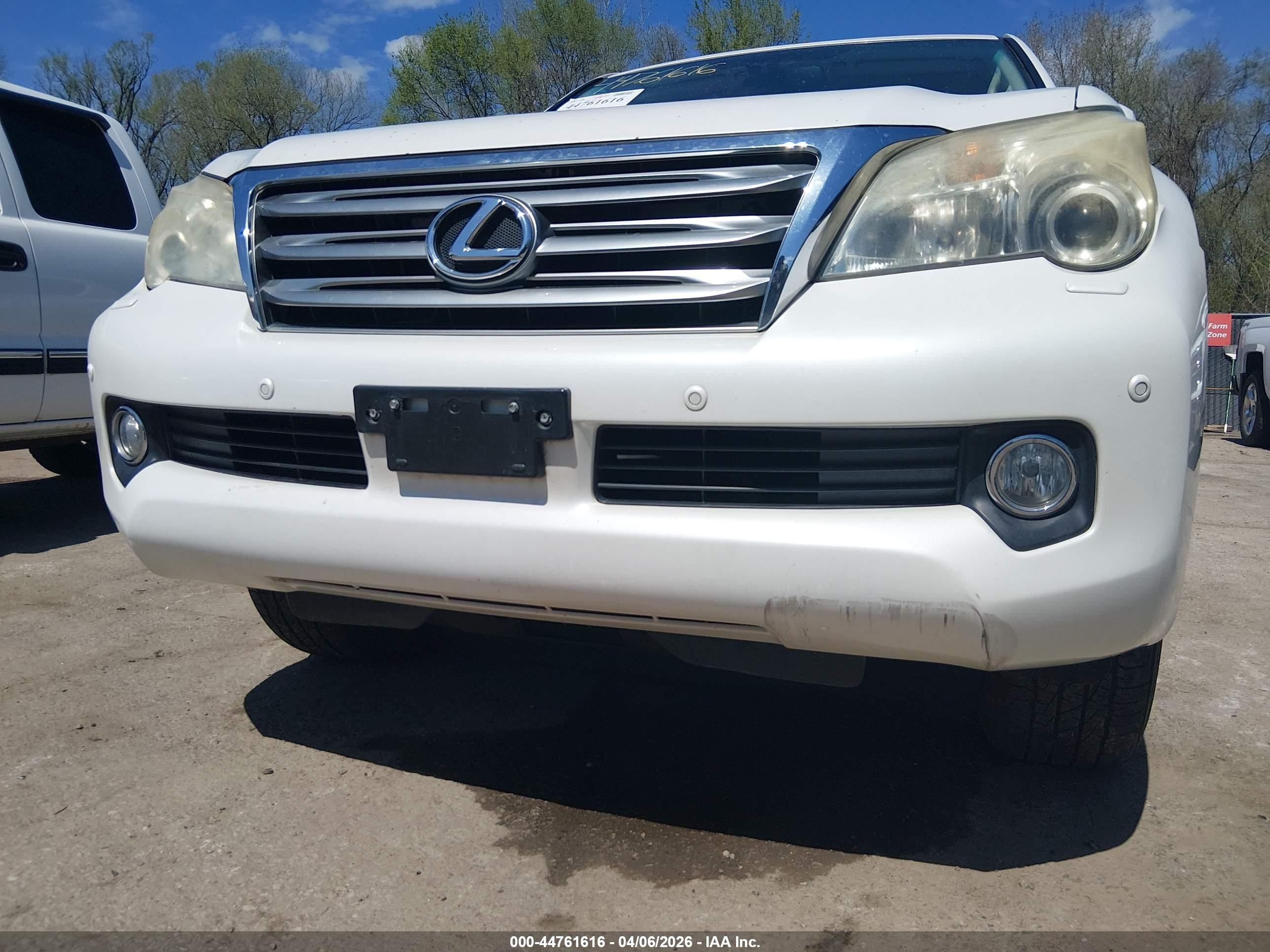 2011 Lexus Gx 460 Premium White vin: JTJJM7FX5B5021693