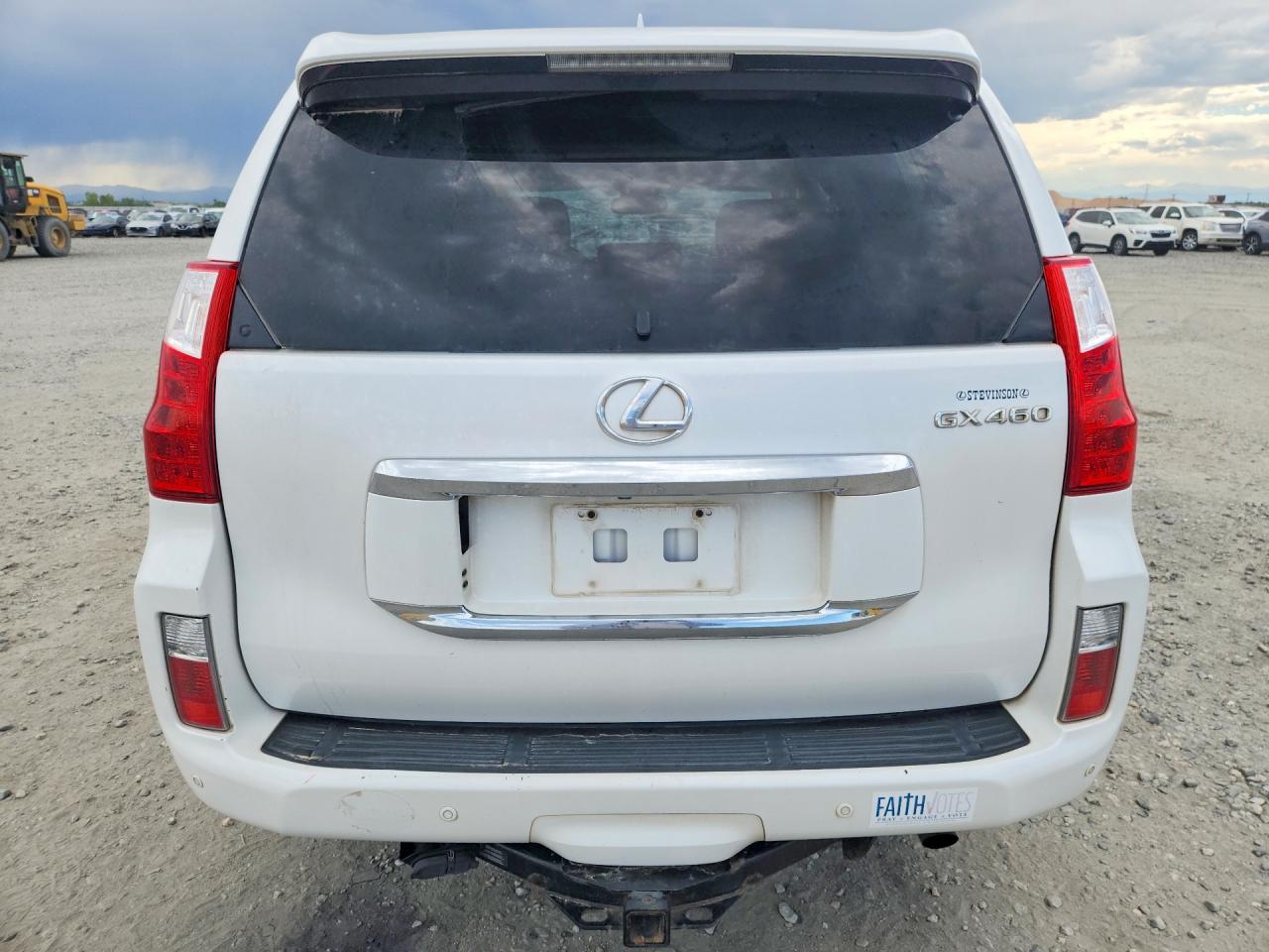 2012 Lexus Gx 460 Premium Белый vin: JTJJM7FX5C5049463