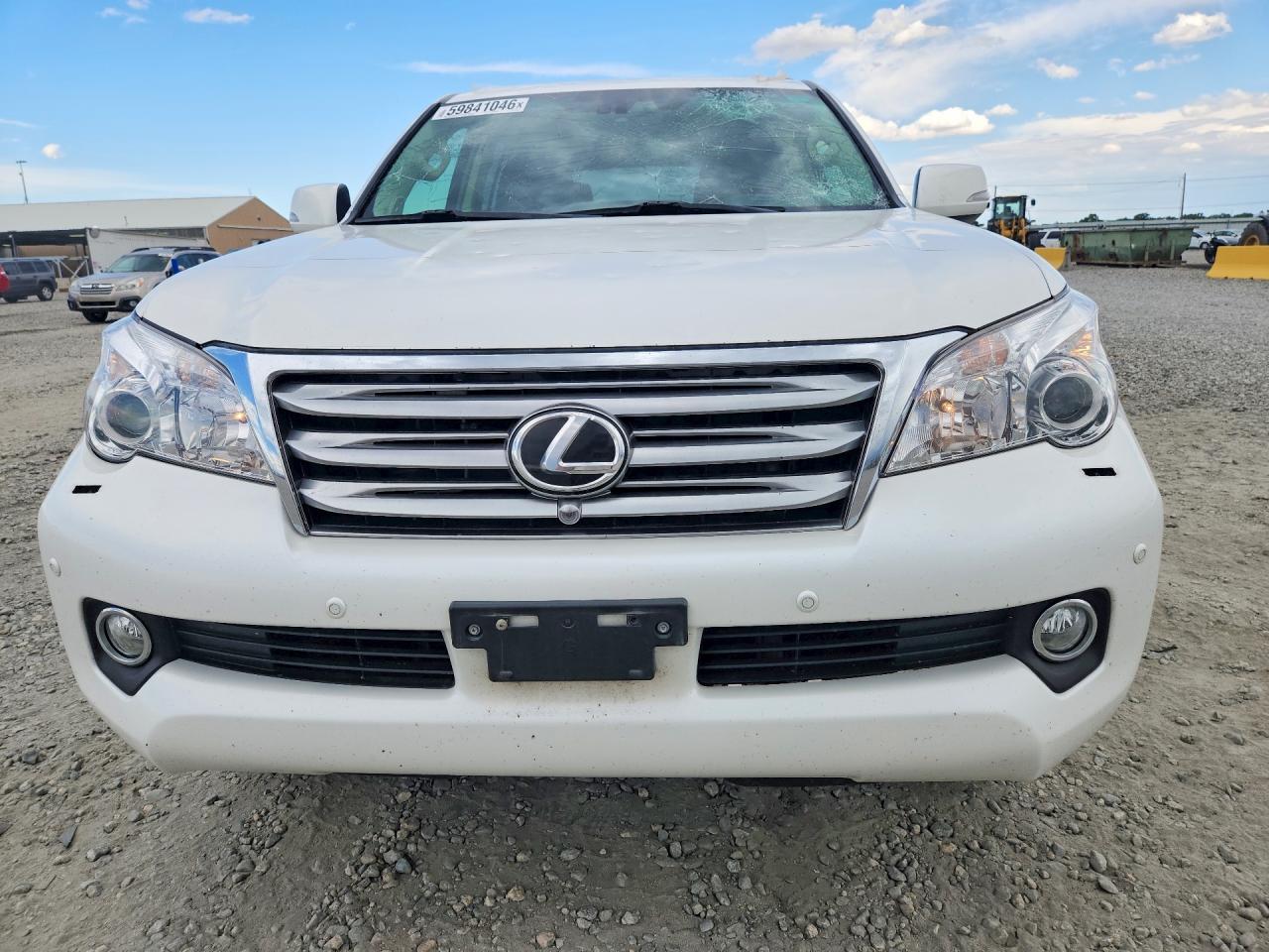 2012 Lexus Gx 460 Premium Белый vin: JTJJM7FX5C5049463