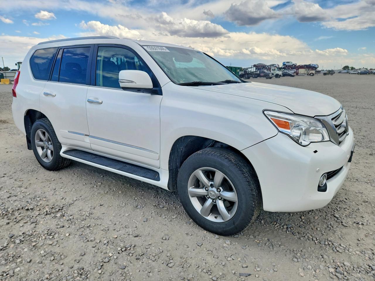 2012 Lexus Gx 460 Premium Белый vin: JTJJM7FX5C5049463