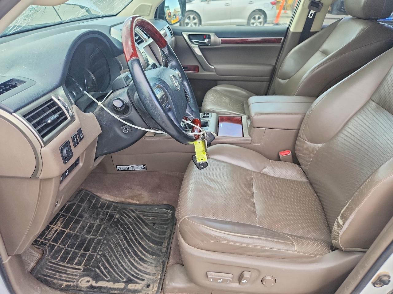 2012 Lexus Gx 460 Premium Белый vin: JTJJM7FX5C5049463