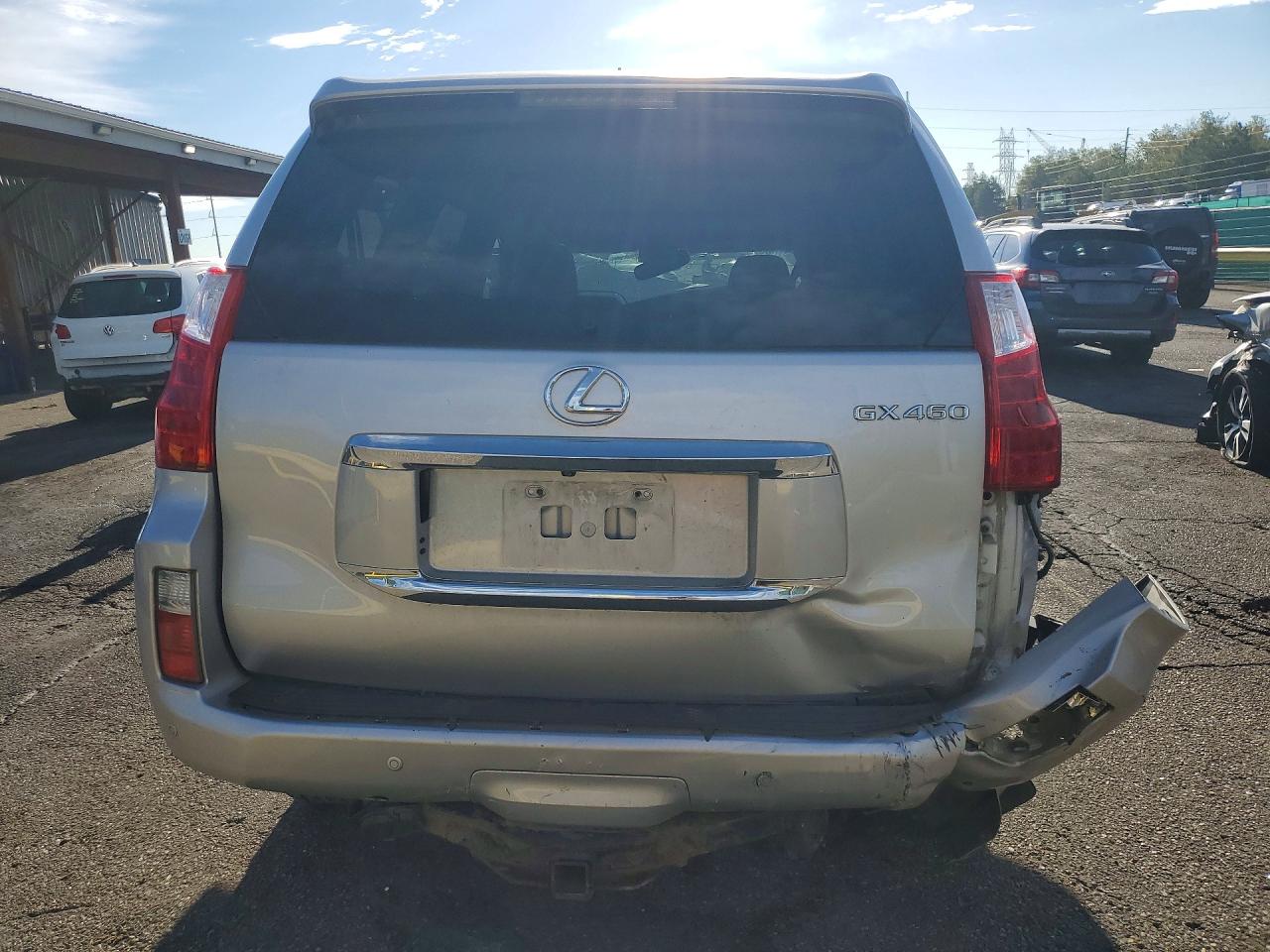 2013 Lexus Gx 460 Premium Silver vin: JTJJM7FX5D5050632