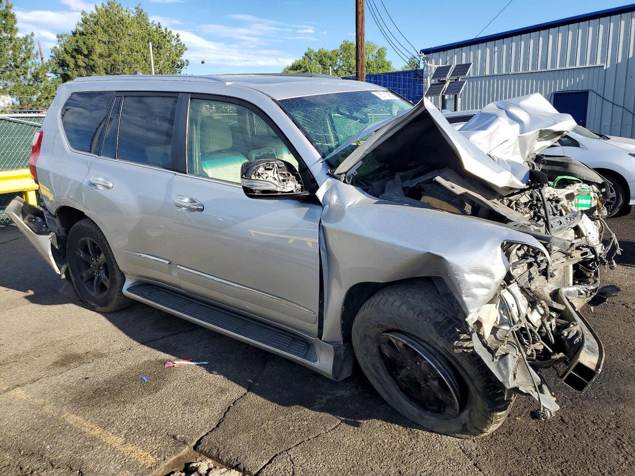 2013 Lexus Gx 460 Premium Silver vin: JTJJM7FX5D5050632
