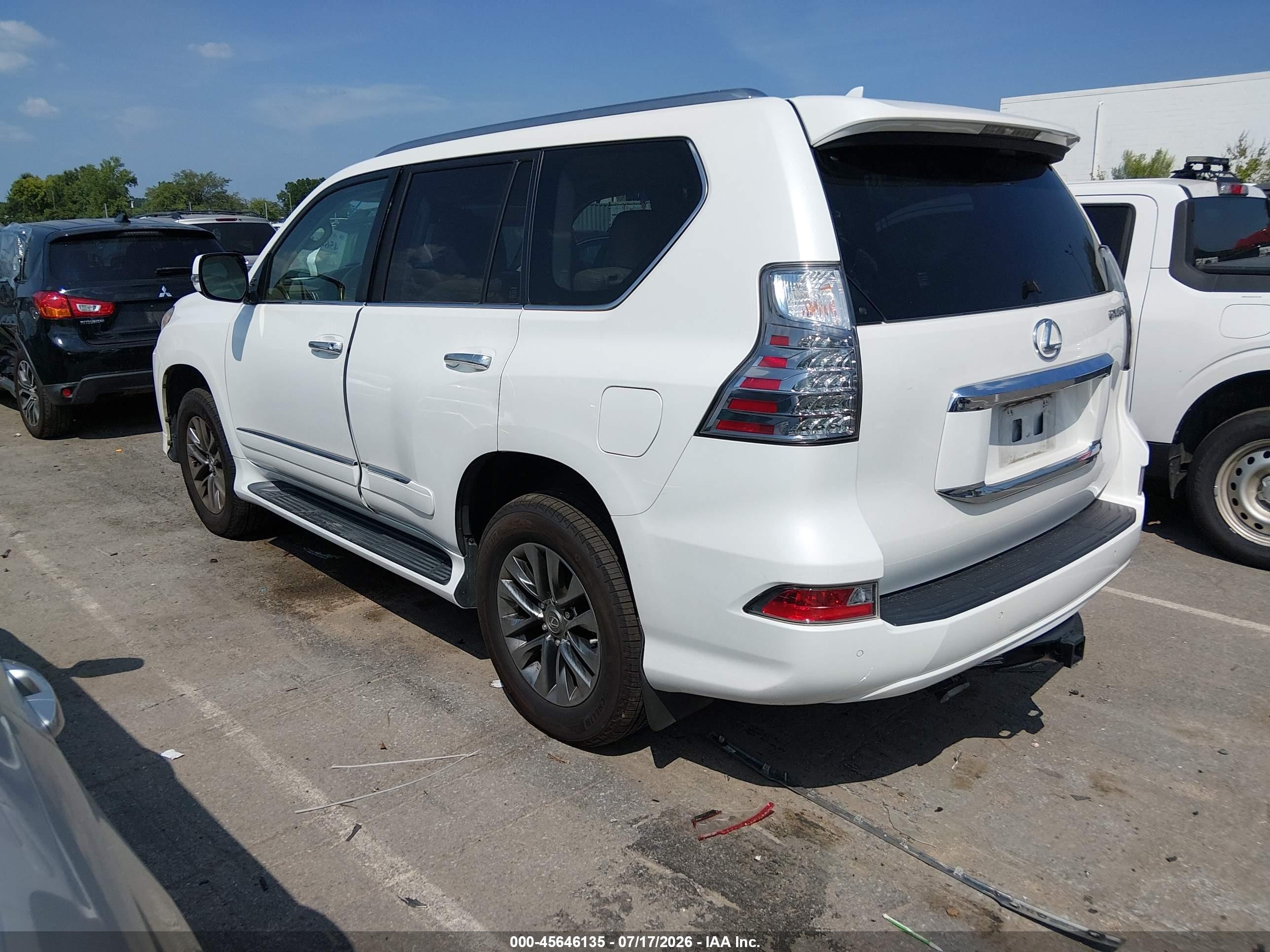 2014 Lexus Gx 460 Luxury White vin: JTJJM7FX5E5073667