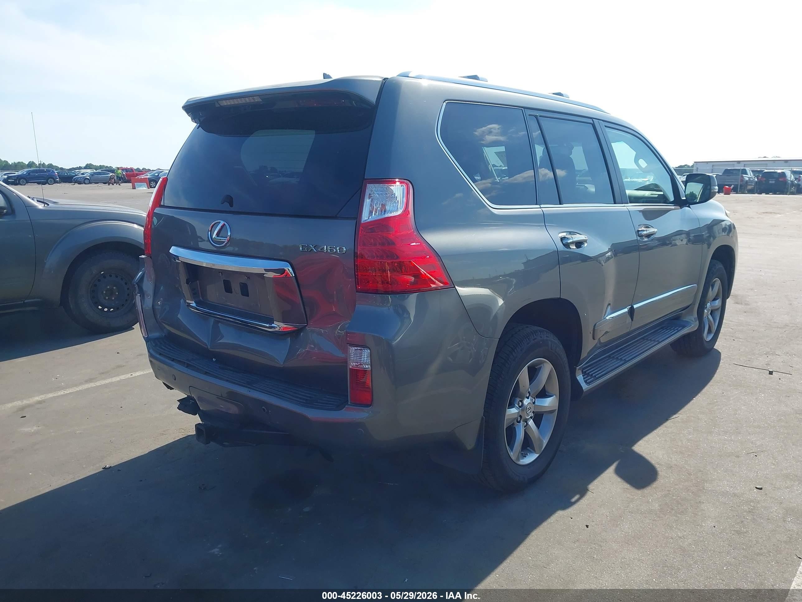 2012 Lexus Gx 460 Premium Gray vin: JTJJM7FX6C5044305