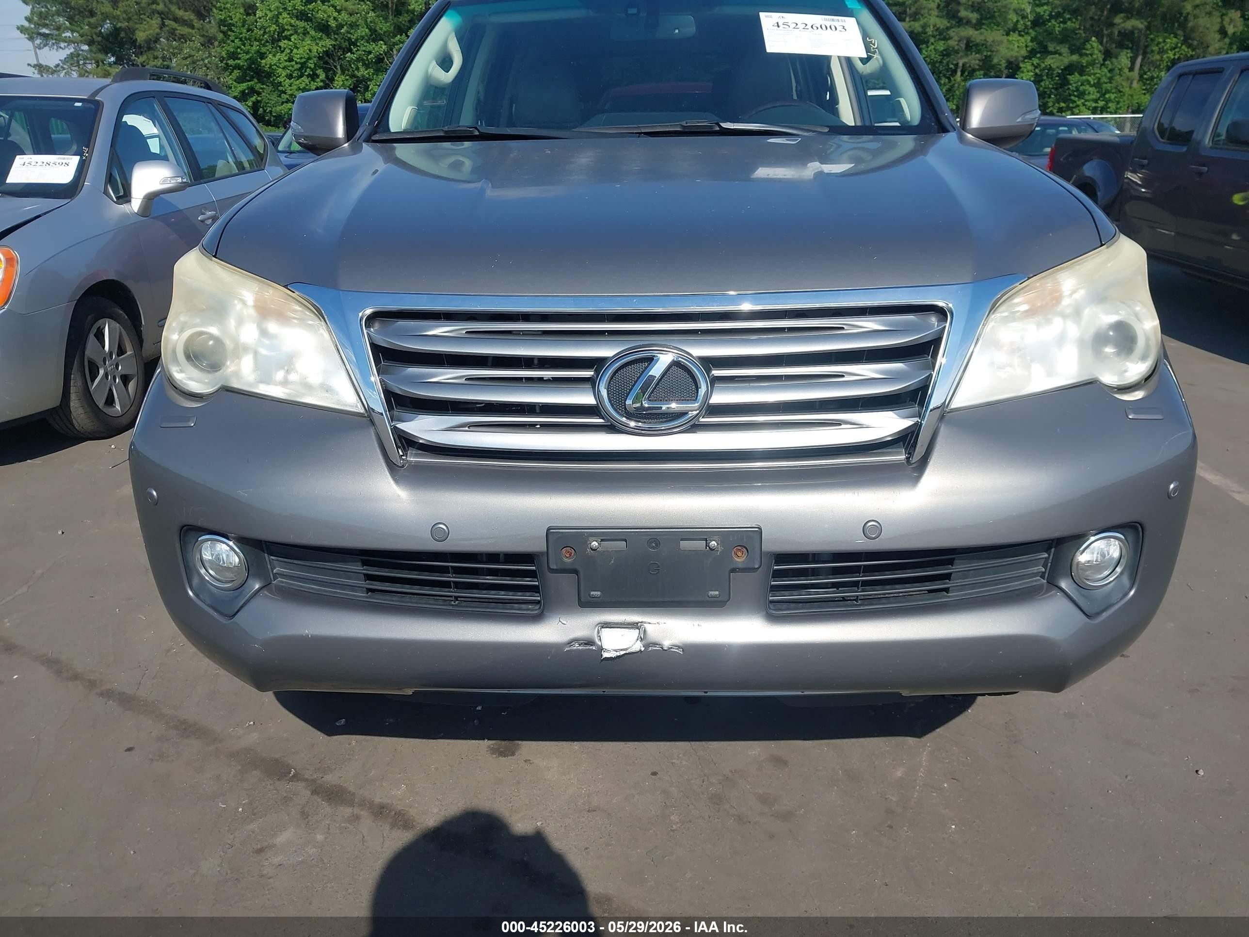 2012 Lexus Gx 460 Premium Gray vin: JTJJM7FX6C5044305