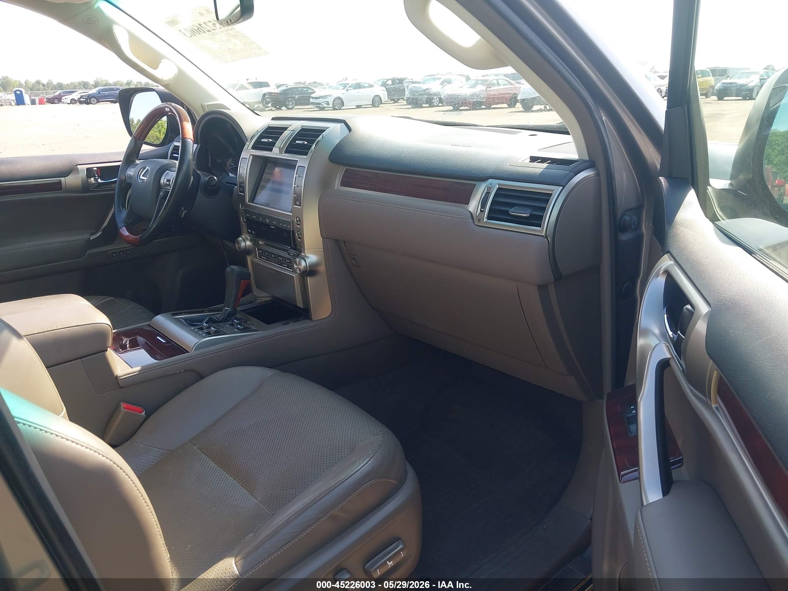 2012 Lexus Gx 460 Premium Gray vin: JTJJM7FX6C5044305