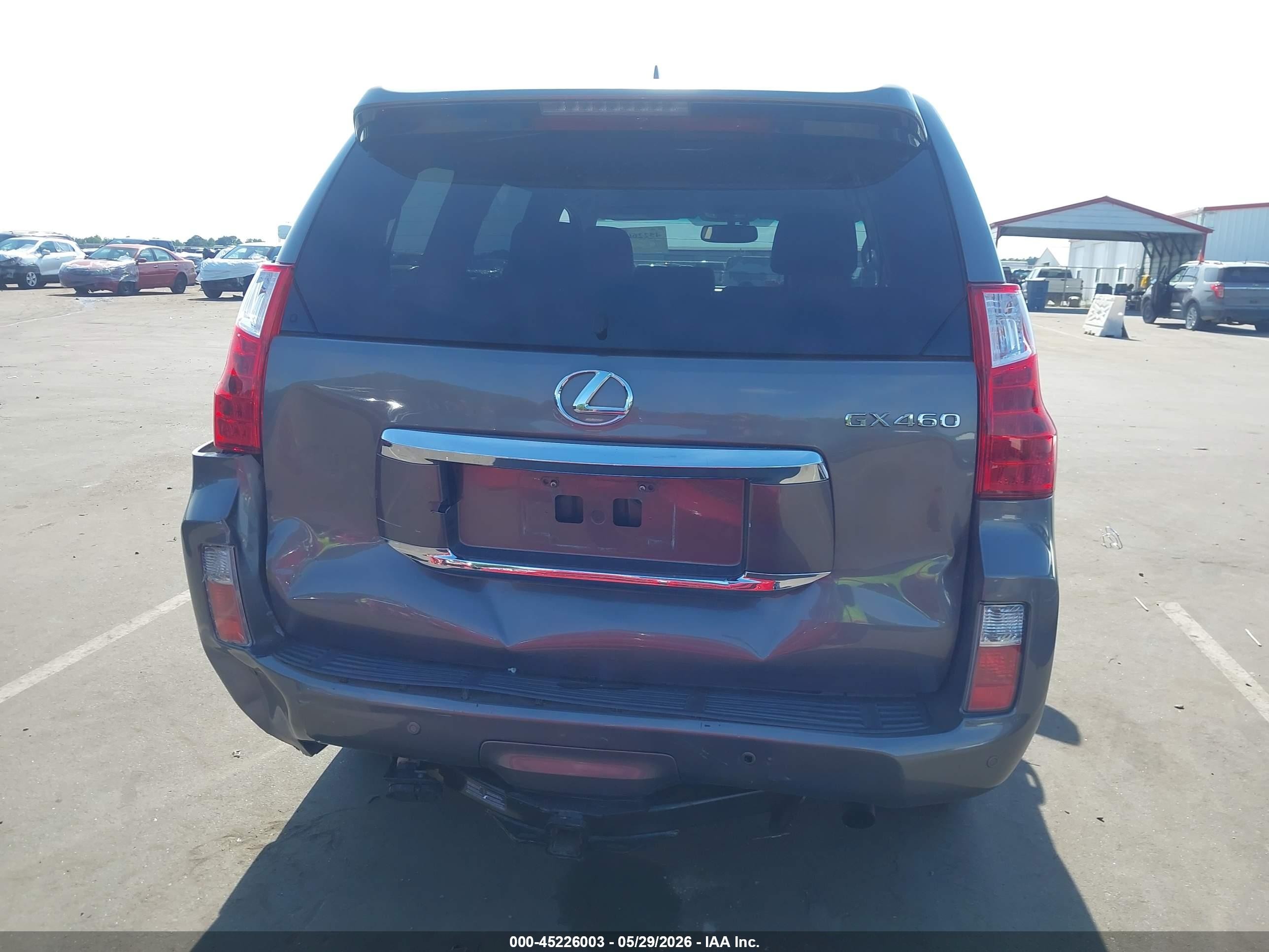 2012 Lexus Gx 460 Premium Gray vin: JTJJM7FX6C5044305