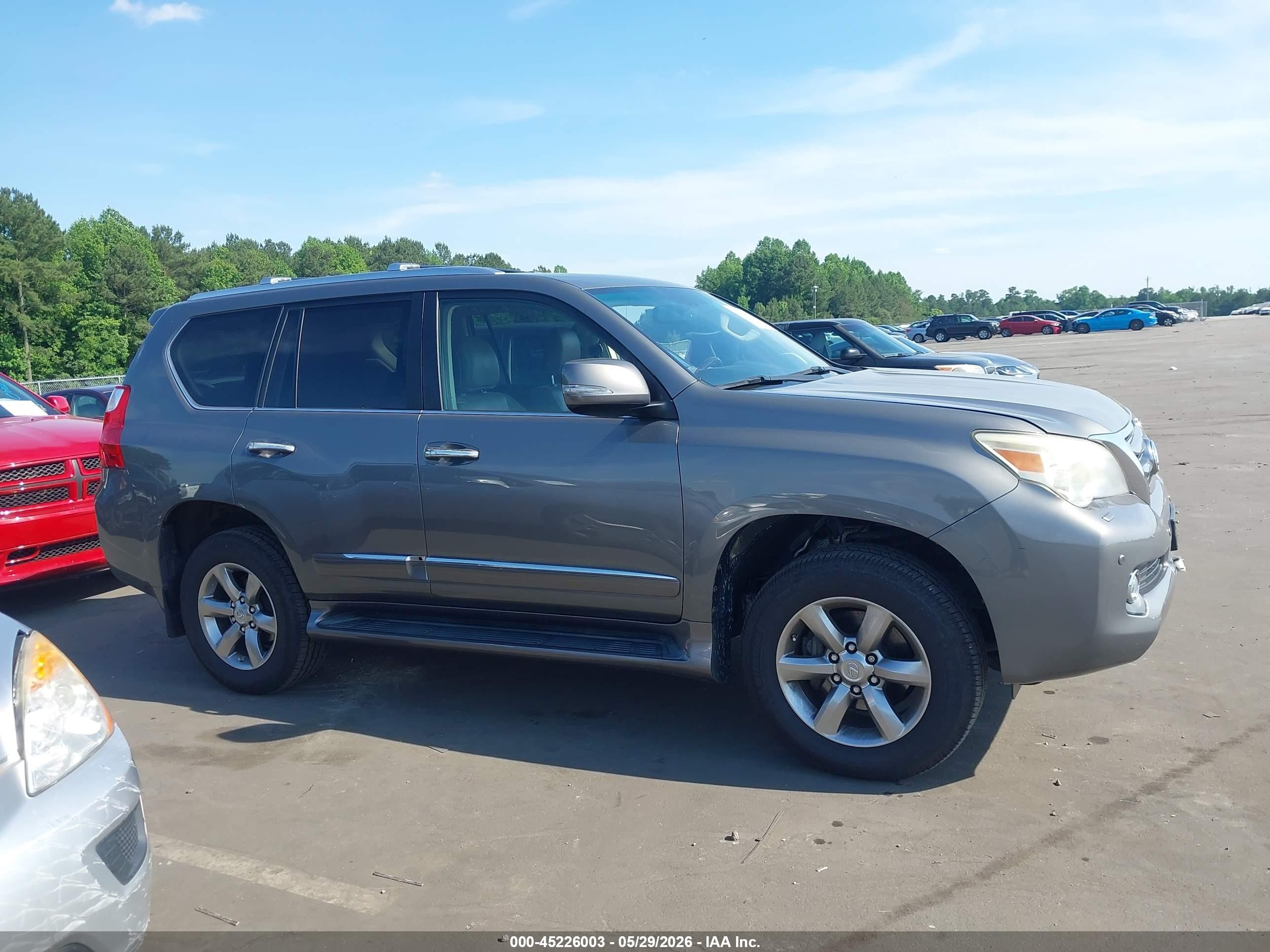 2012 Lexus Gx 460 Premium Gray vin: JTJJM7FX6C5044305