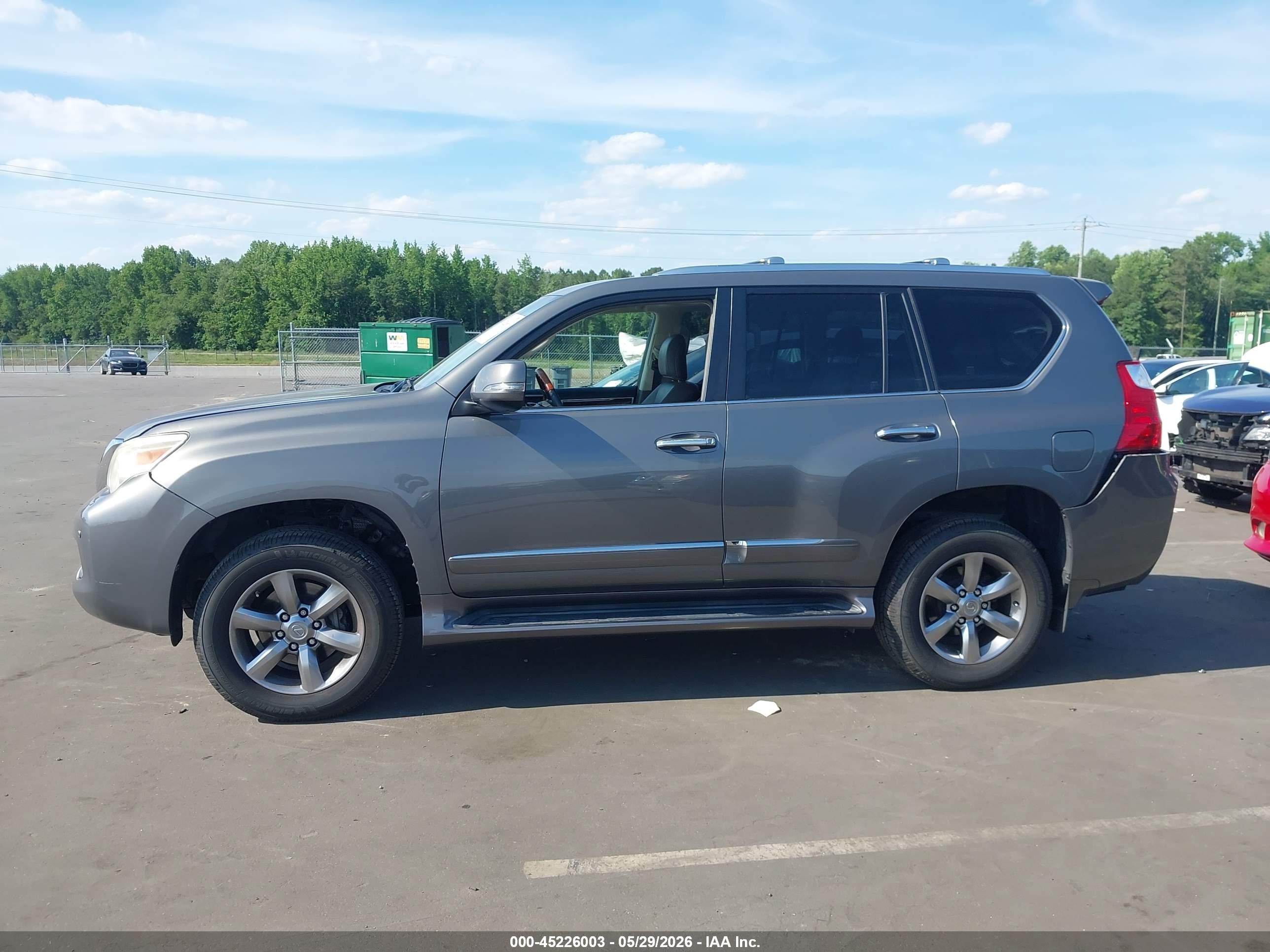 2012 Lexus Gx 460 Premium Gray vin: JTJJM7FX6C5044305