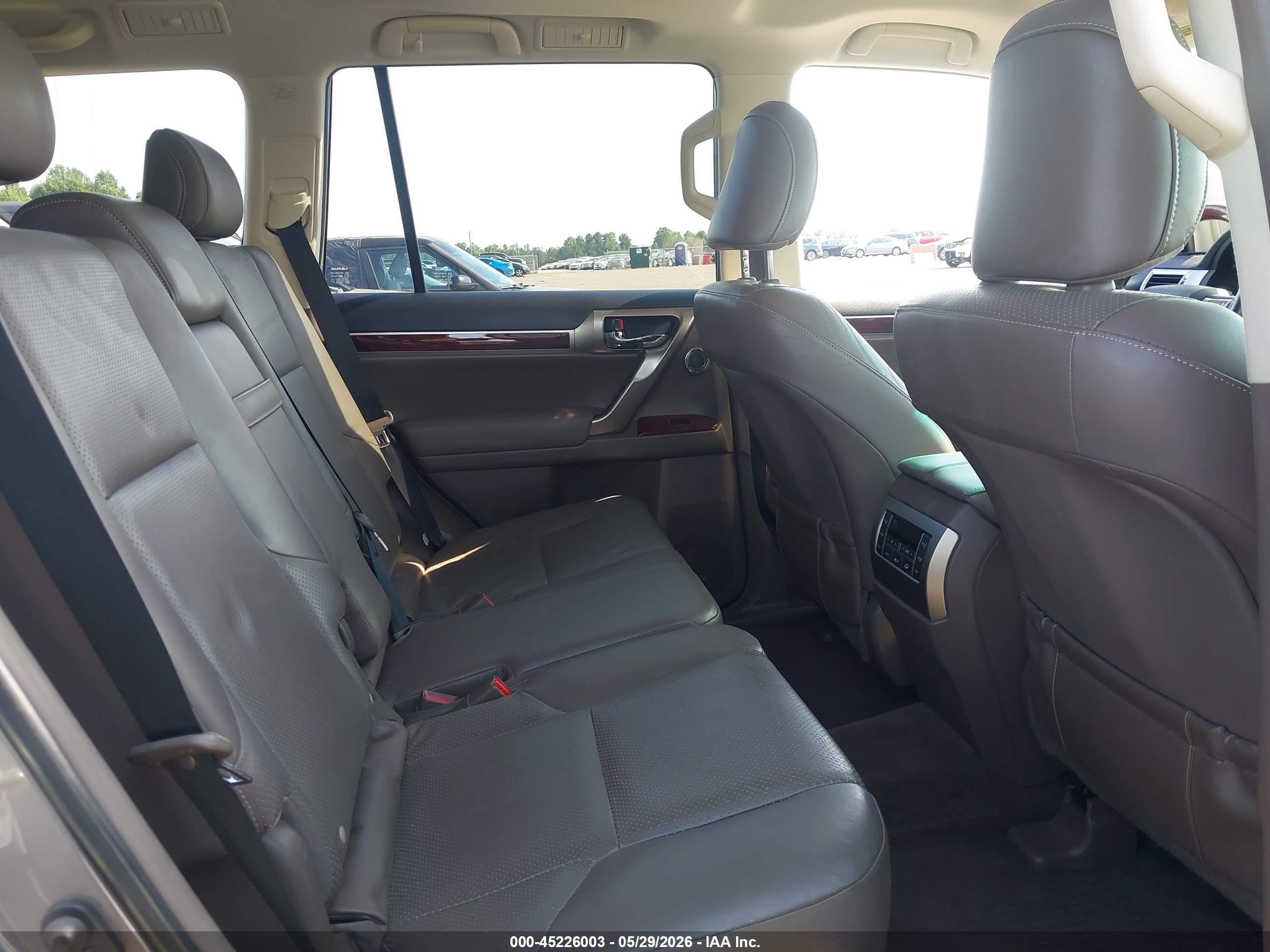2012 Lexus Gx 460 Premium Gray vin: JTJJM7FX6C5044305