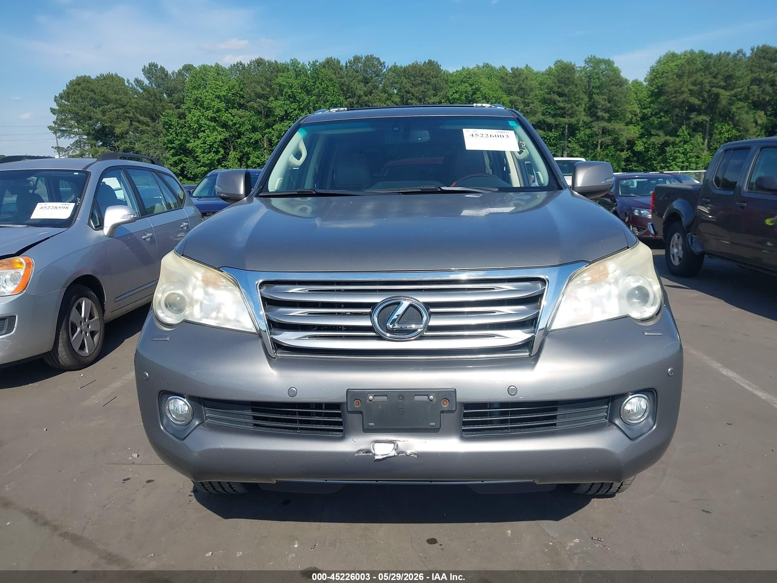 2012 Lexus Gx 460 Premium Gray vin: JTJJM7FX6C5044305