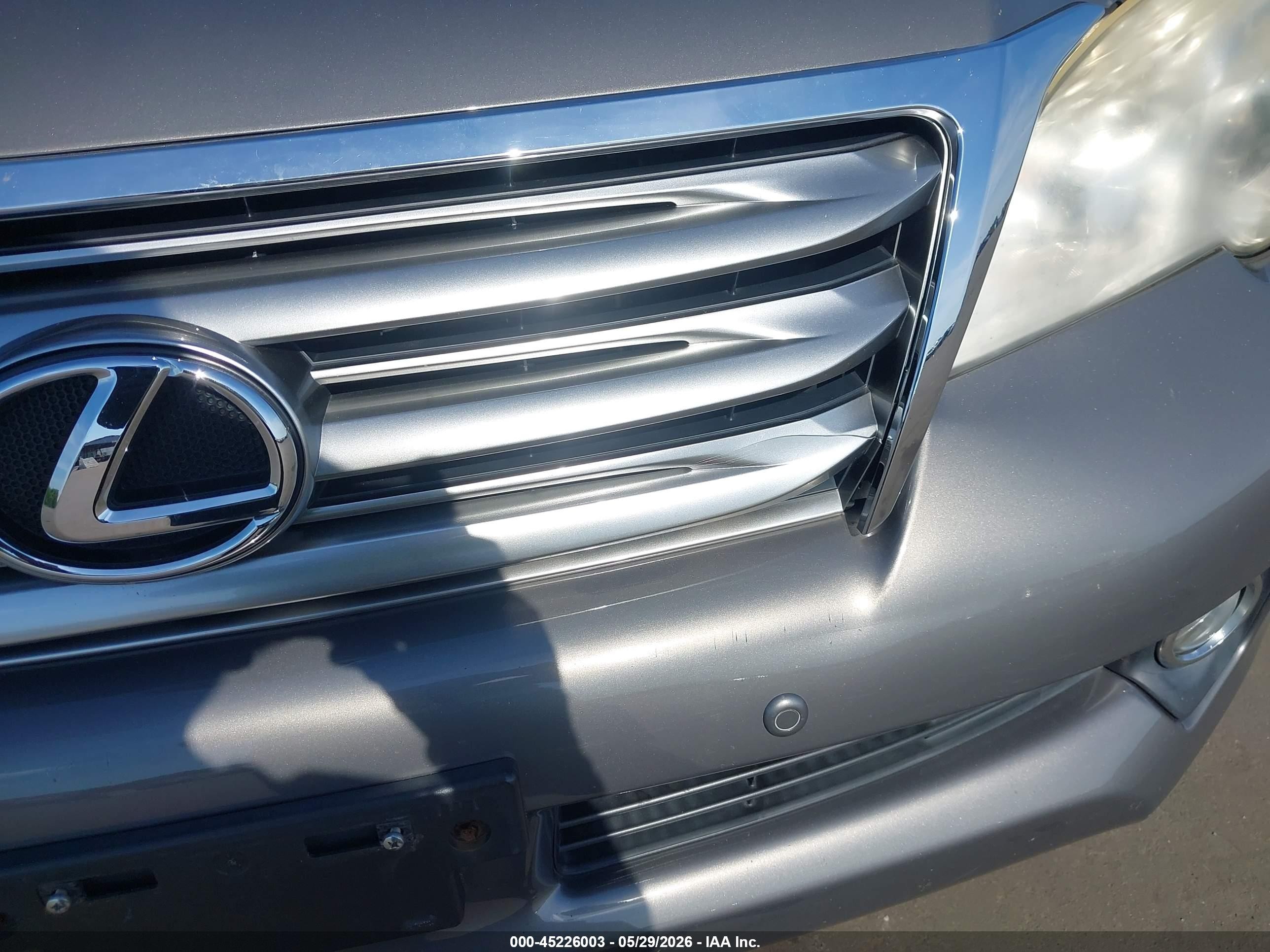 2012 Lexus Gx 460 Premium Gray vin: JTJJM7FX6C5044305