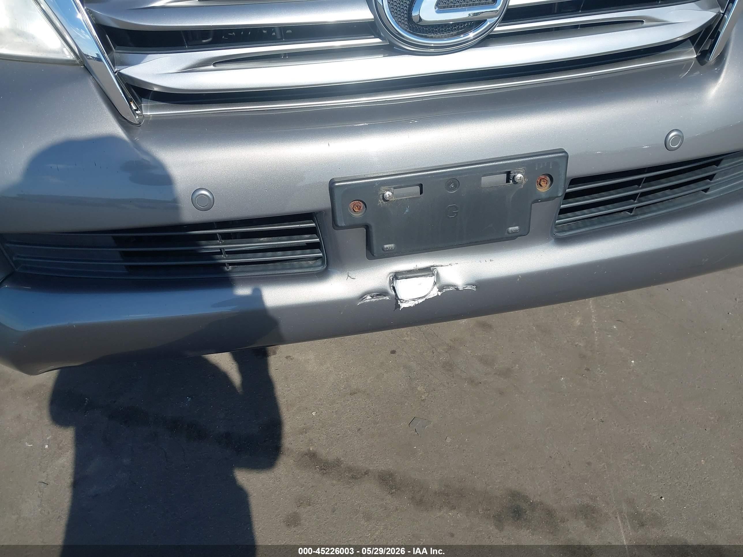 2012 Lexus Gx 460 Premium Gray vin: JTJJM7FX6C5044305