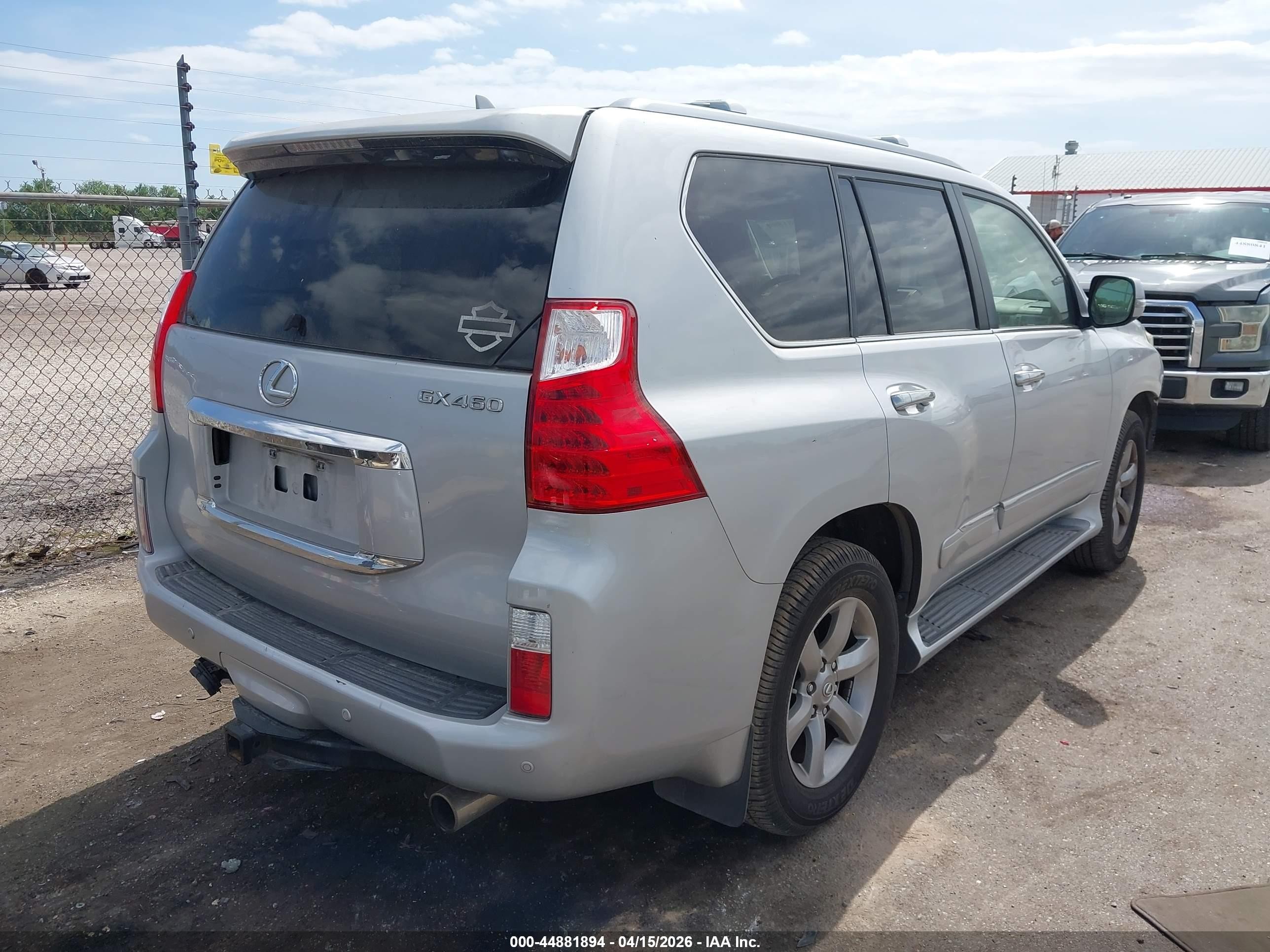 2013 Lexus Gx 460 Premium Silver vin: JTJJM7FX6D5058741