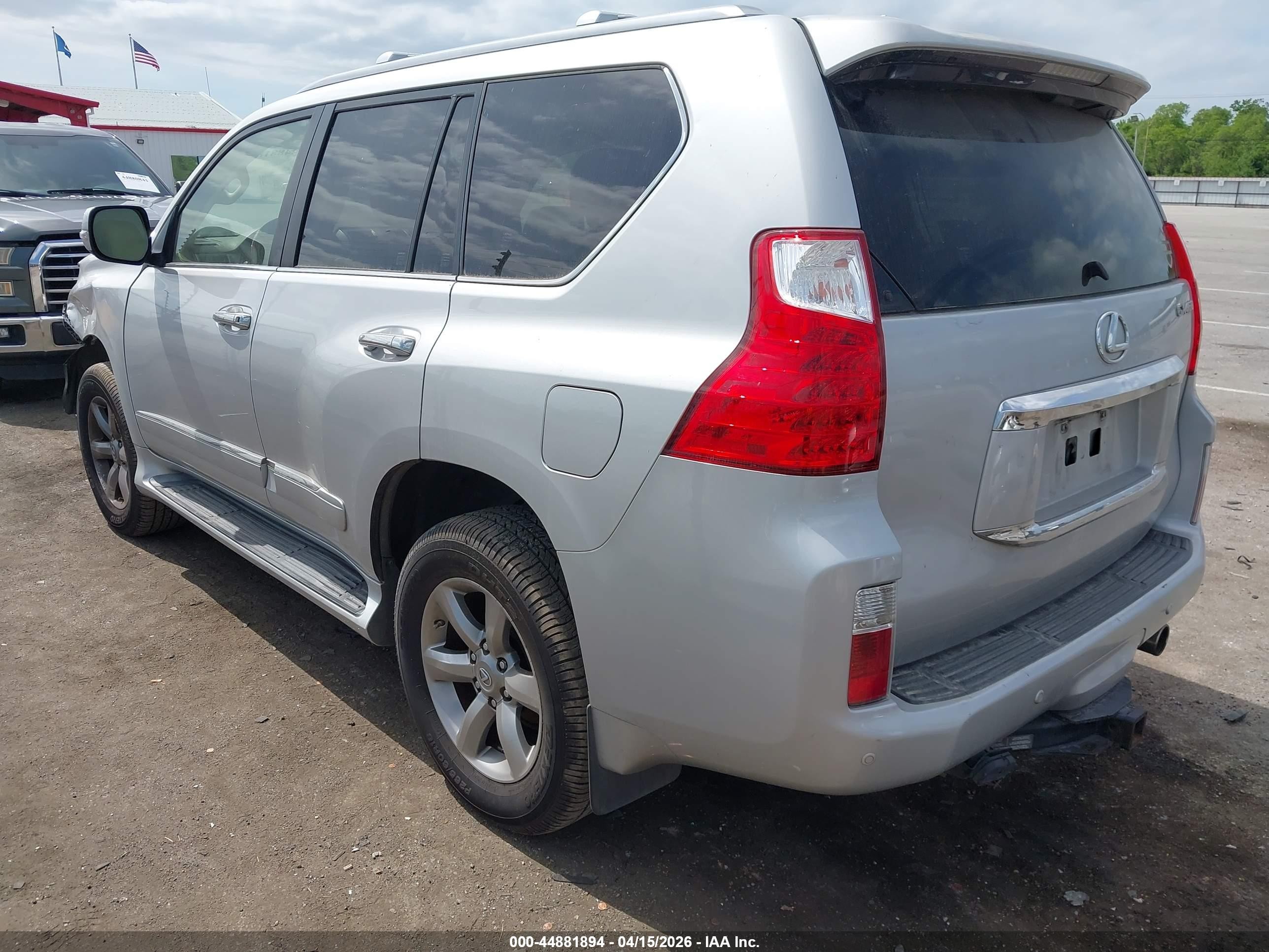 2013 Lexus Gx 460 Premium Silver vin: JTJJM7FX6D5058741