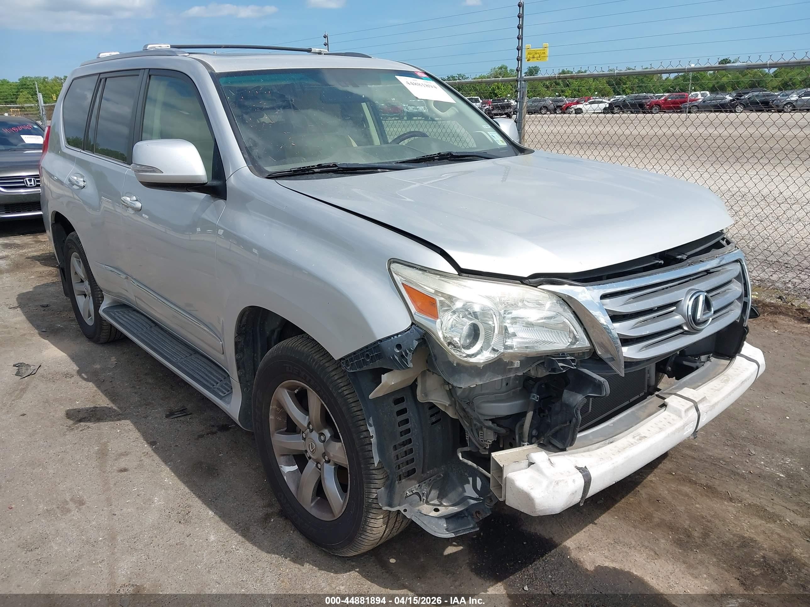2013 Lexus Gx 460 Premium Silver vin: JTJJM7FX6D5058741