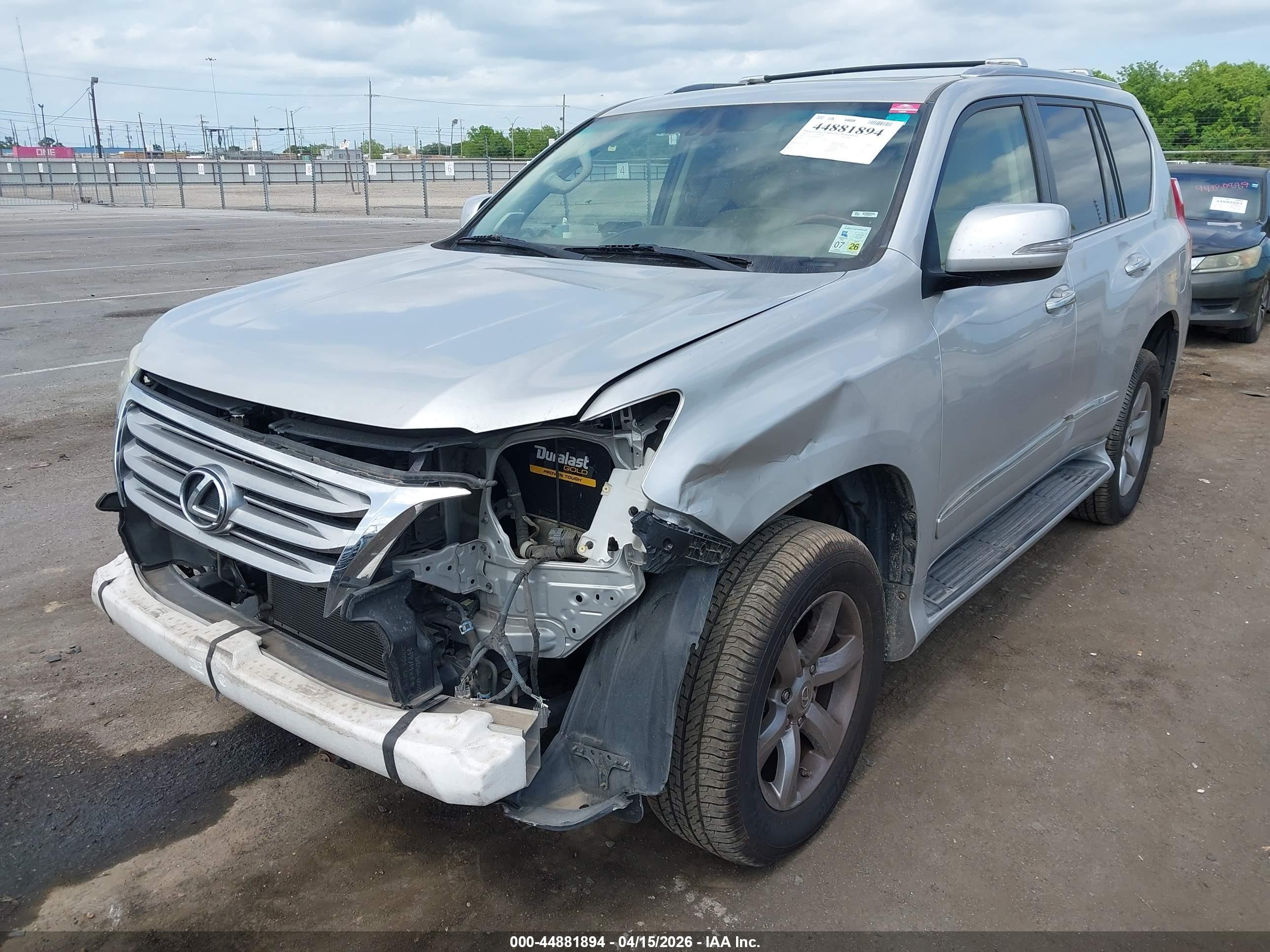 2013 Lexus Gx 460 Premium Silver vin: JTJJM7FX6D5058741