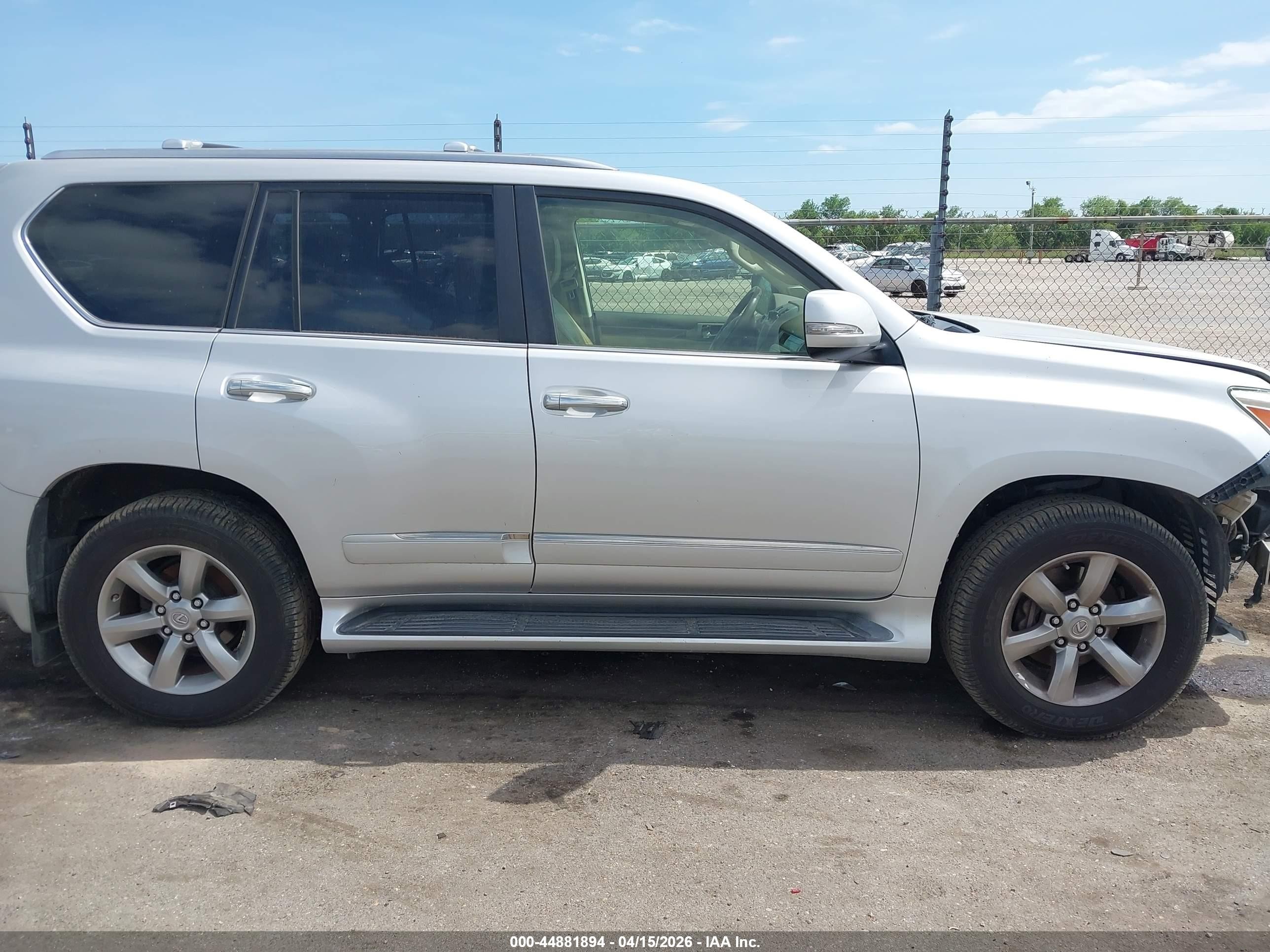 2013 Lexus Gx 460 Premium Silver vin: JTJJM7FX6D5058741