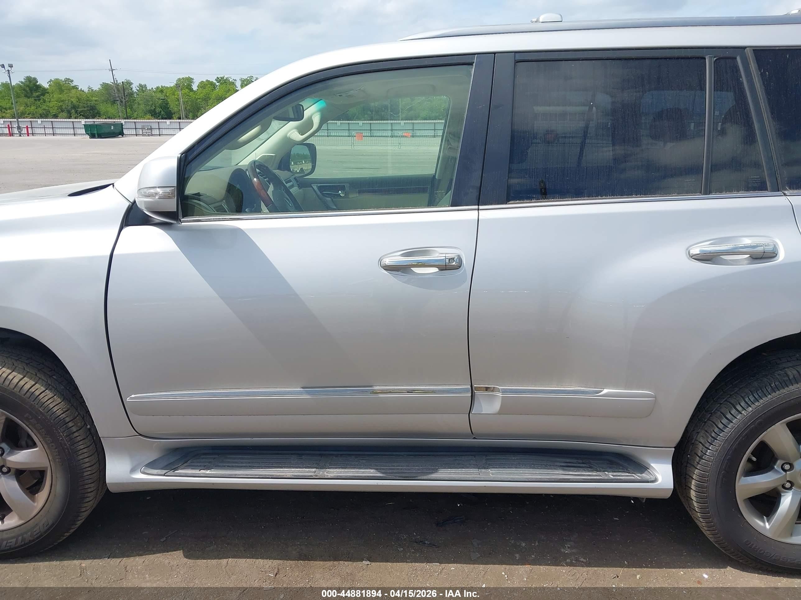 2013 Lexus Gx 460 Premium Silver vin: JTJJM7FX6D5058741
