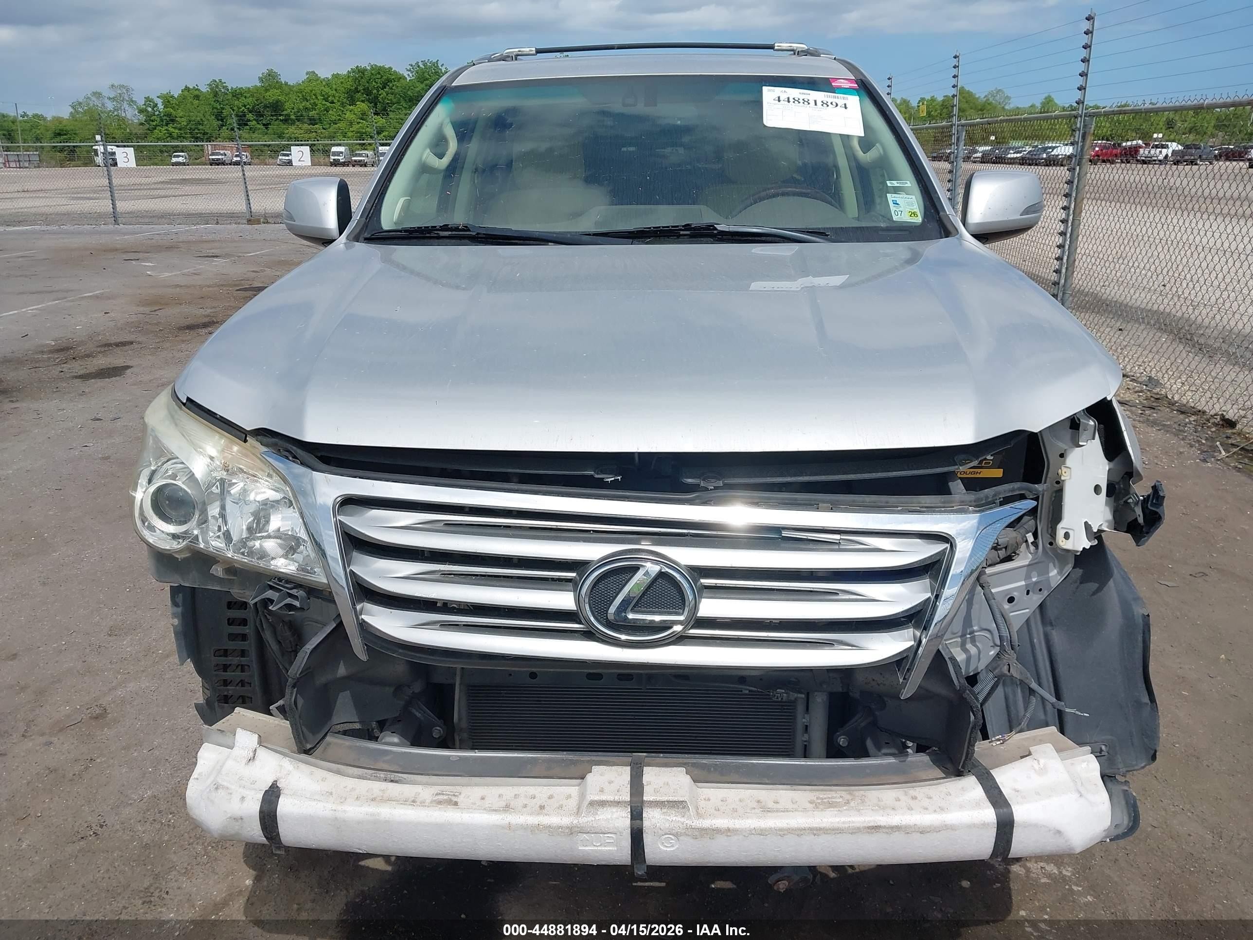 2013 Lexus Gx 460 Premium Silver vin: JTJJM7FX6D5058741