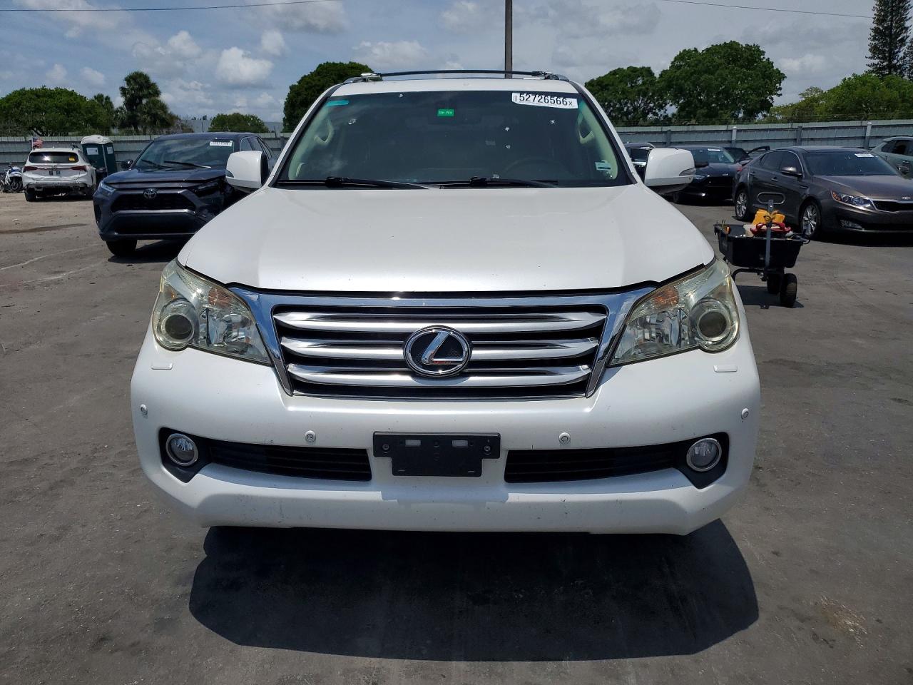 2010 Lexus Gx 460 Premium Белый vin: JTJJM7FX7A5014033