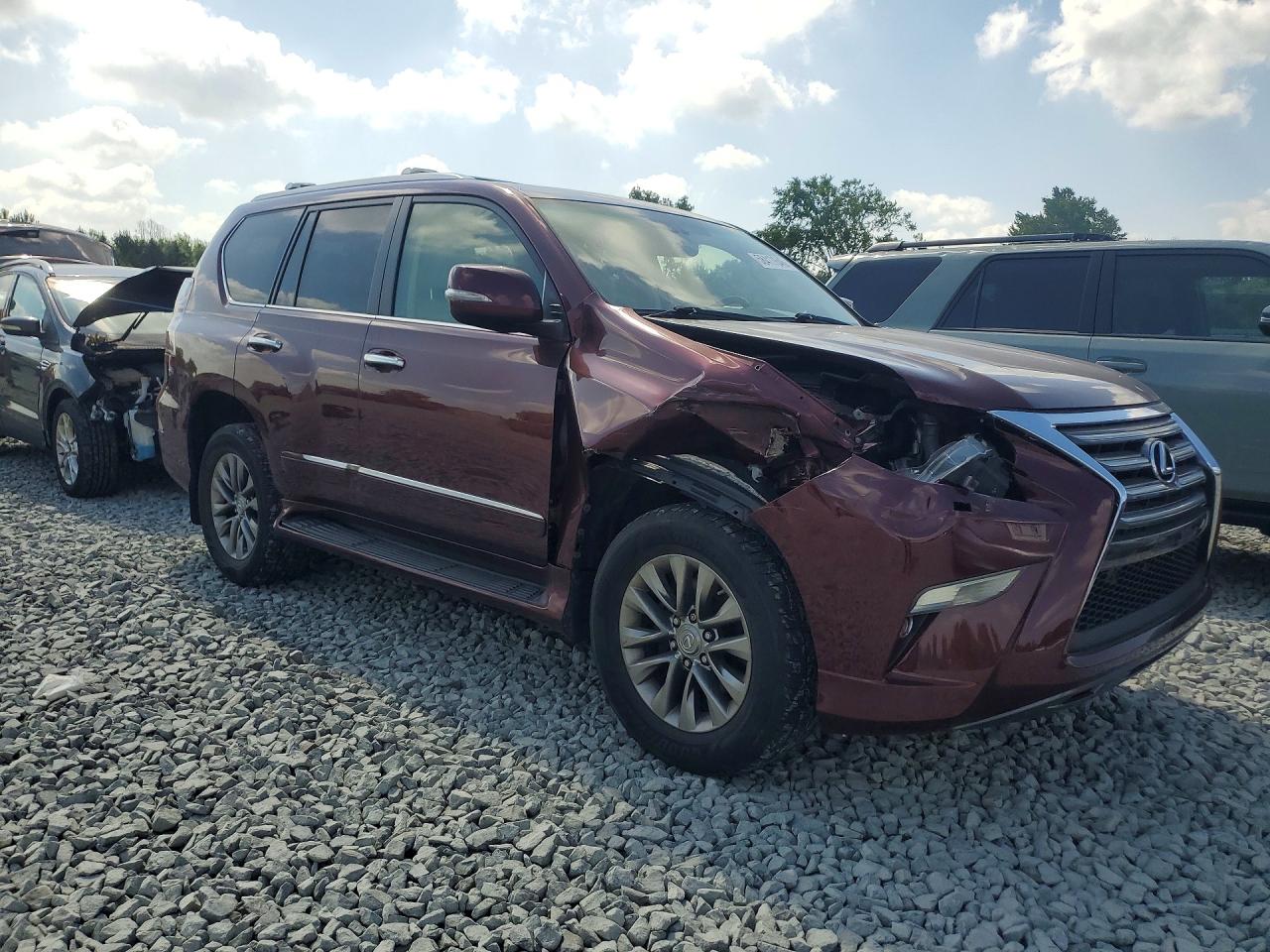 2014 Lexus Gx 460 Premium Burgundy vin: JTJJM7FX7E5087425