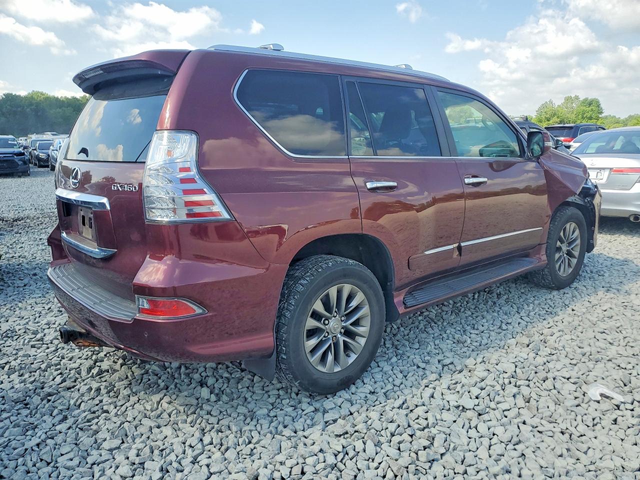 2014 Lexus Gx 460 Premium Burgundy vin: JTJJM7FX7E5087425