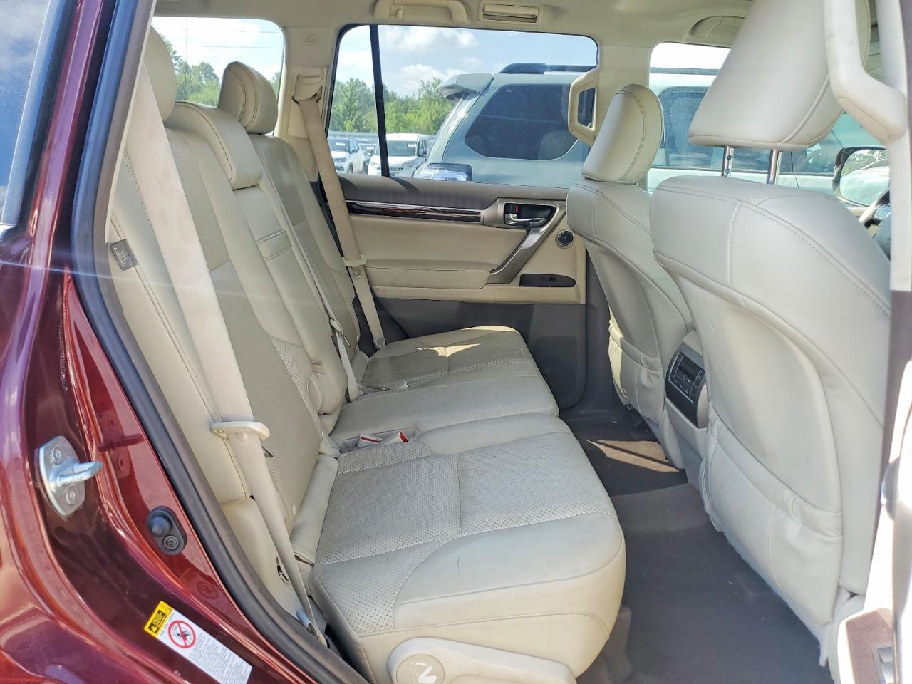 2014 Lexus Gx 460 Premium Burgundy vin: JTJJM7FX7E5087425
