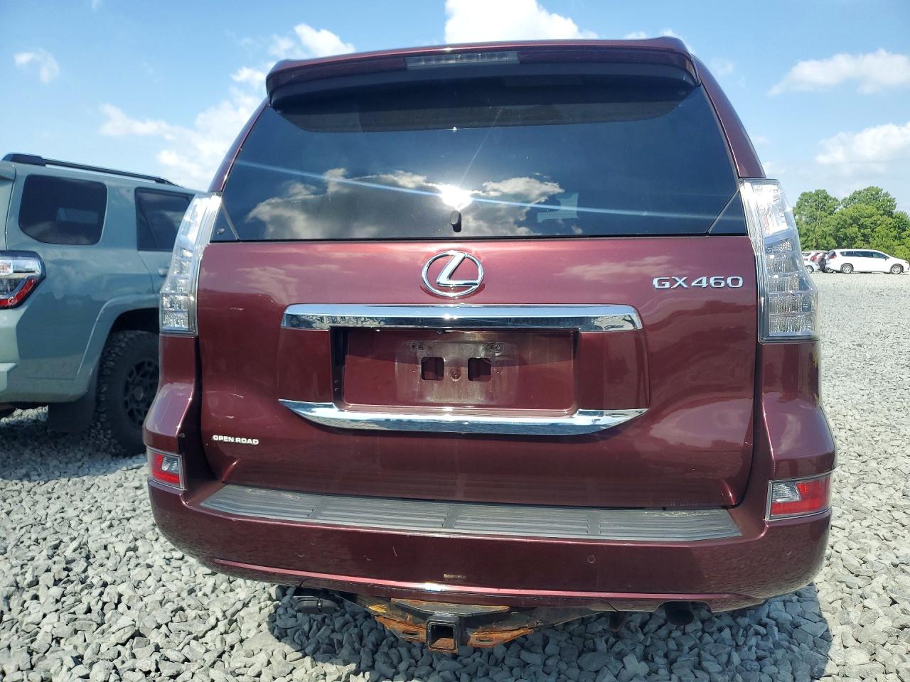 2014 Lexus Gx 460 Premium Burgundy vin: JTJJM7FX7E5087425
